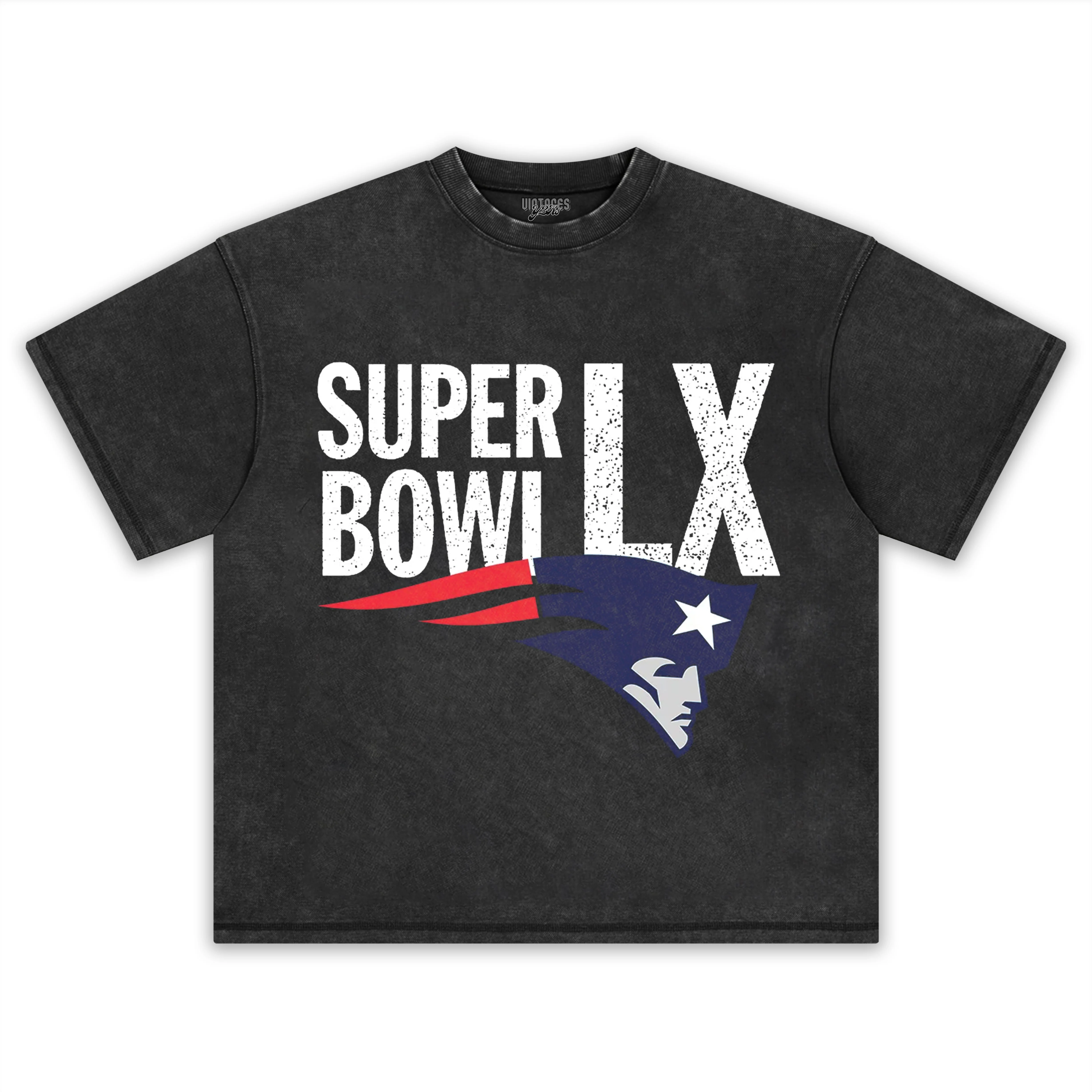 2026 SUPER BOWL LX & NEW ENGLAND PATRIOTS TEE & LS & HOODIE - Image 2