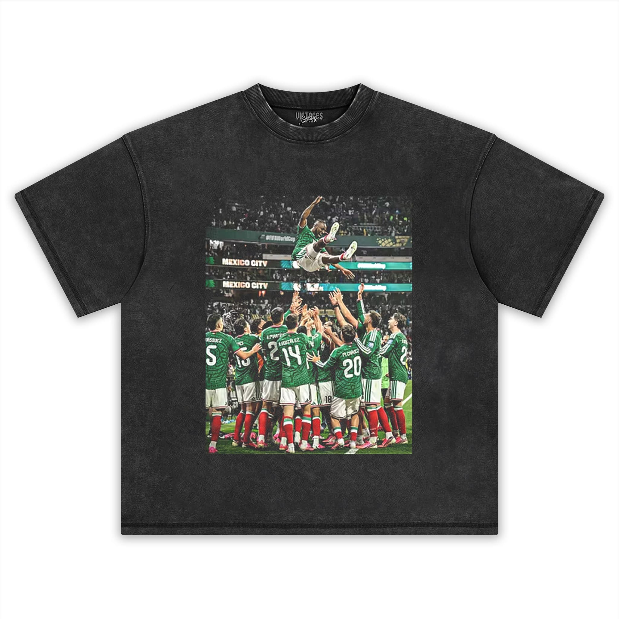2026 WORLD CUP MEXICO TEAM HONOR JULIÁN QUIÑONES TANK TOP & TEE & LONG SLEEVE & LAYERED LS & HOODIE - Image 2