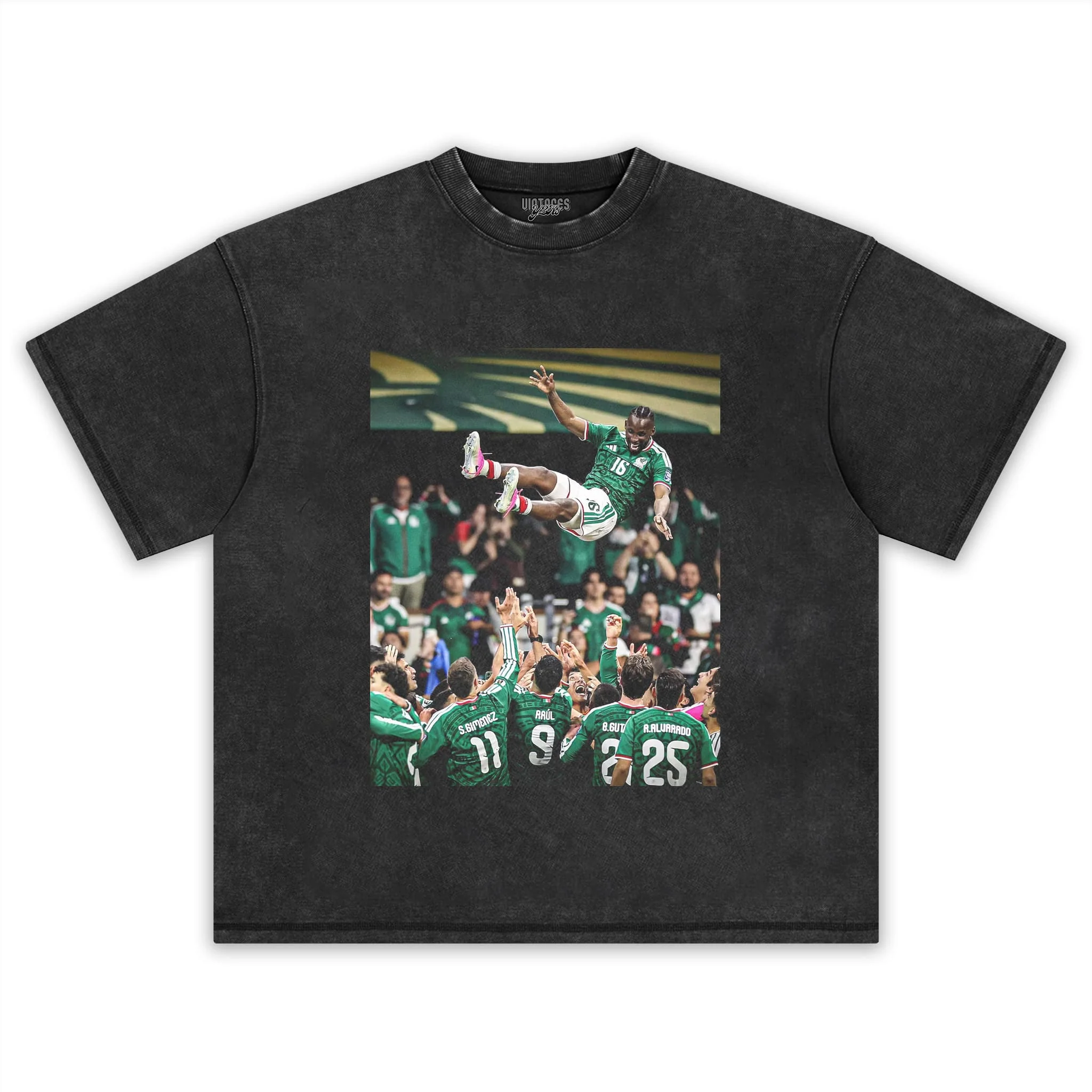 2026 WORLD CUP MEXICO TEAM HONOR JULIÁN QUIÑONES V2 TANK TOP & TEE & LONG SLEEVE & LAYERED LS & HOODIE - Image 2
