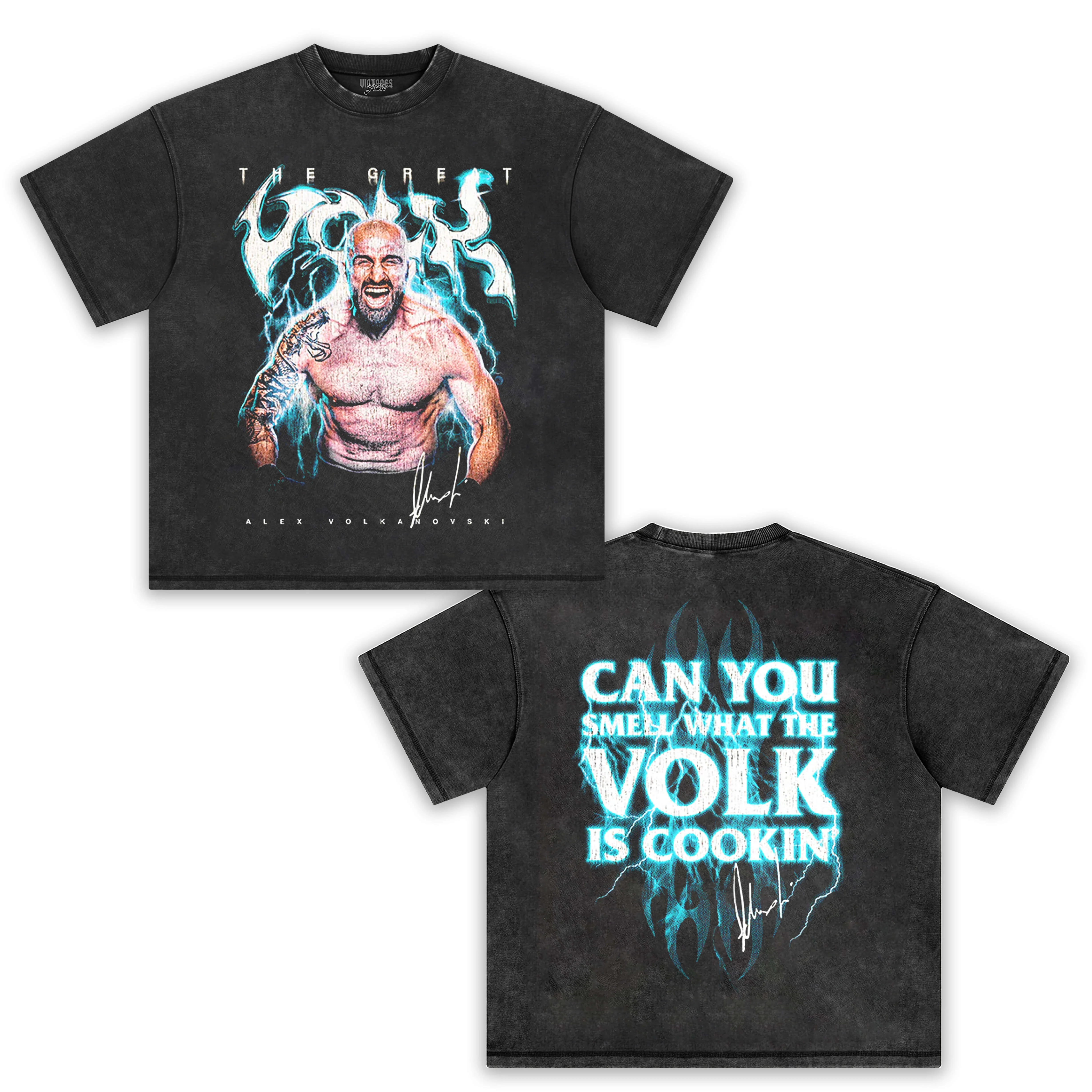 ALEXANDER VOLKANOVSKI 'COOKING WITH VOLK' V2 TEE - Image 2