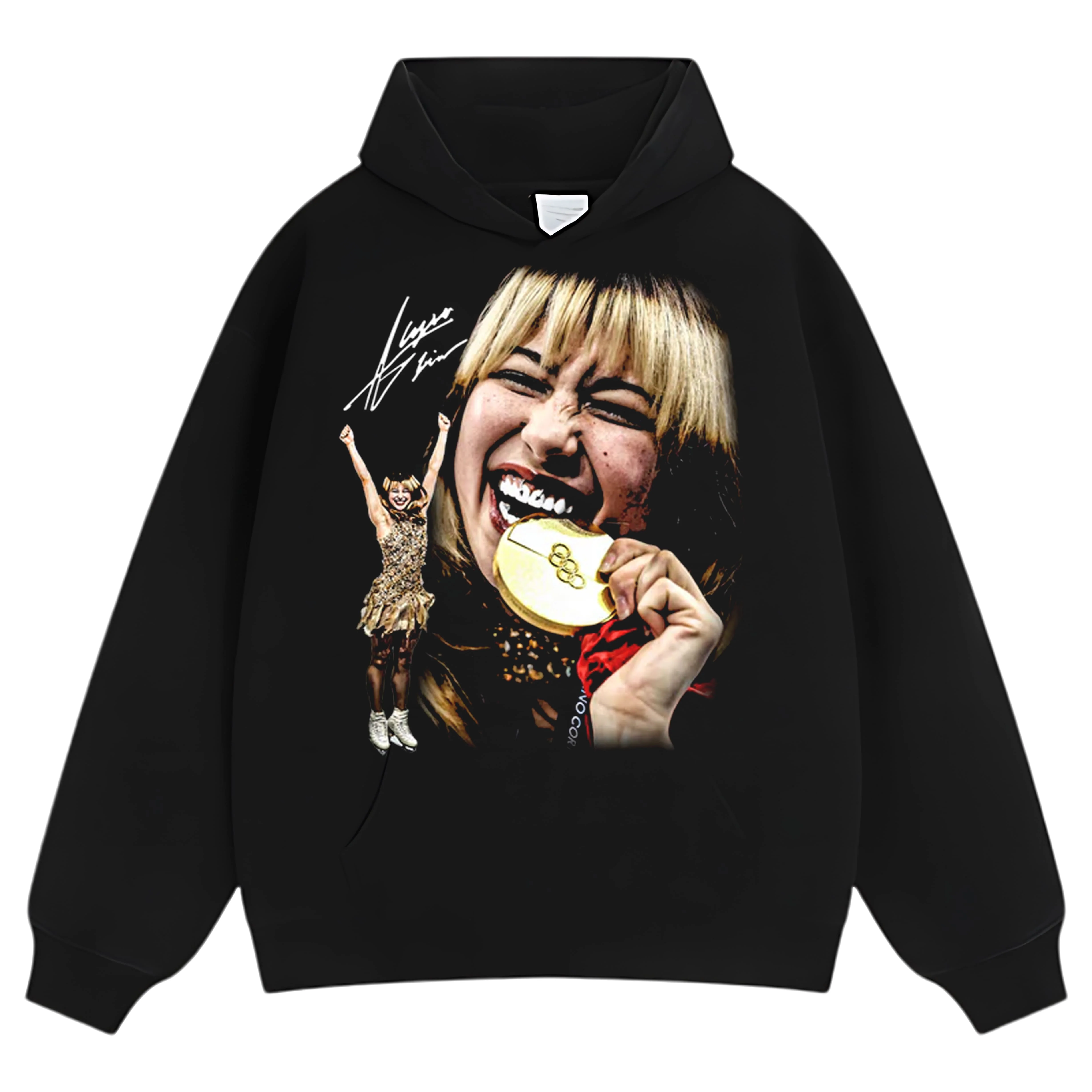 ALYSA LIU - GOLD TEE & LS & HOODIE - Image 5