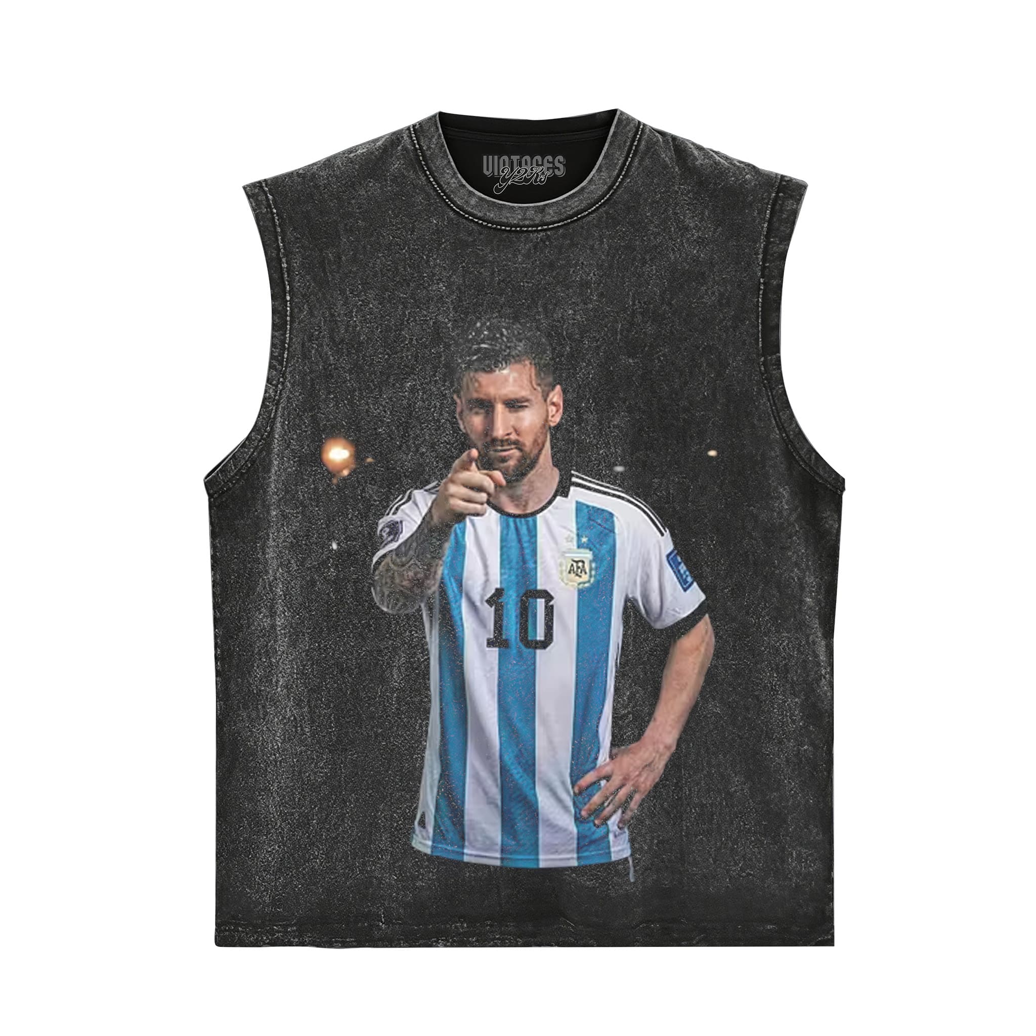 ARGENTINA MESSI FUNNY VINTAGE TANK TOP & TEE & LONG SLEEVE & LAYERED LS & HOODIE - Image 3