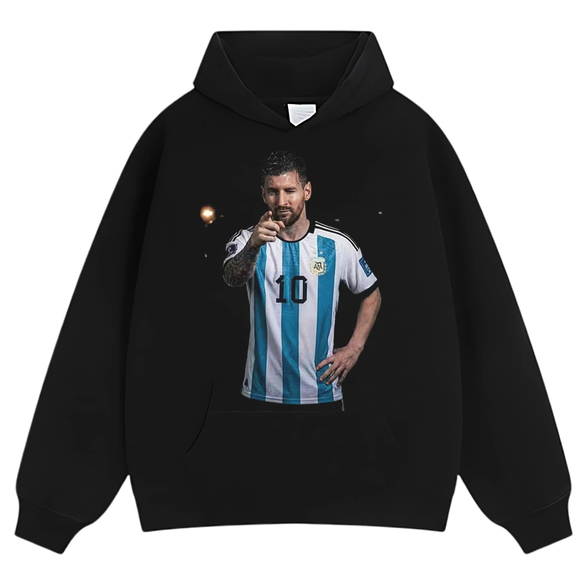 ARGENTINA MESSI FUNNY VINTAGE TANK TOP & TEE & LONG SLEEVE & LAYERED LS & HOODIE - Image 7