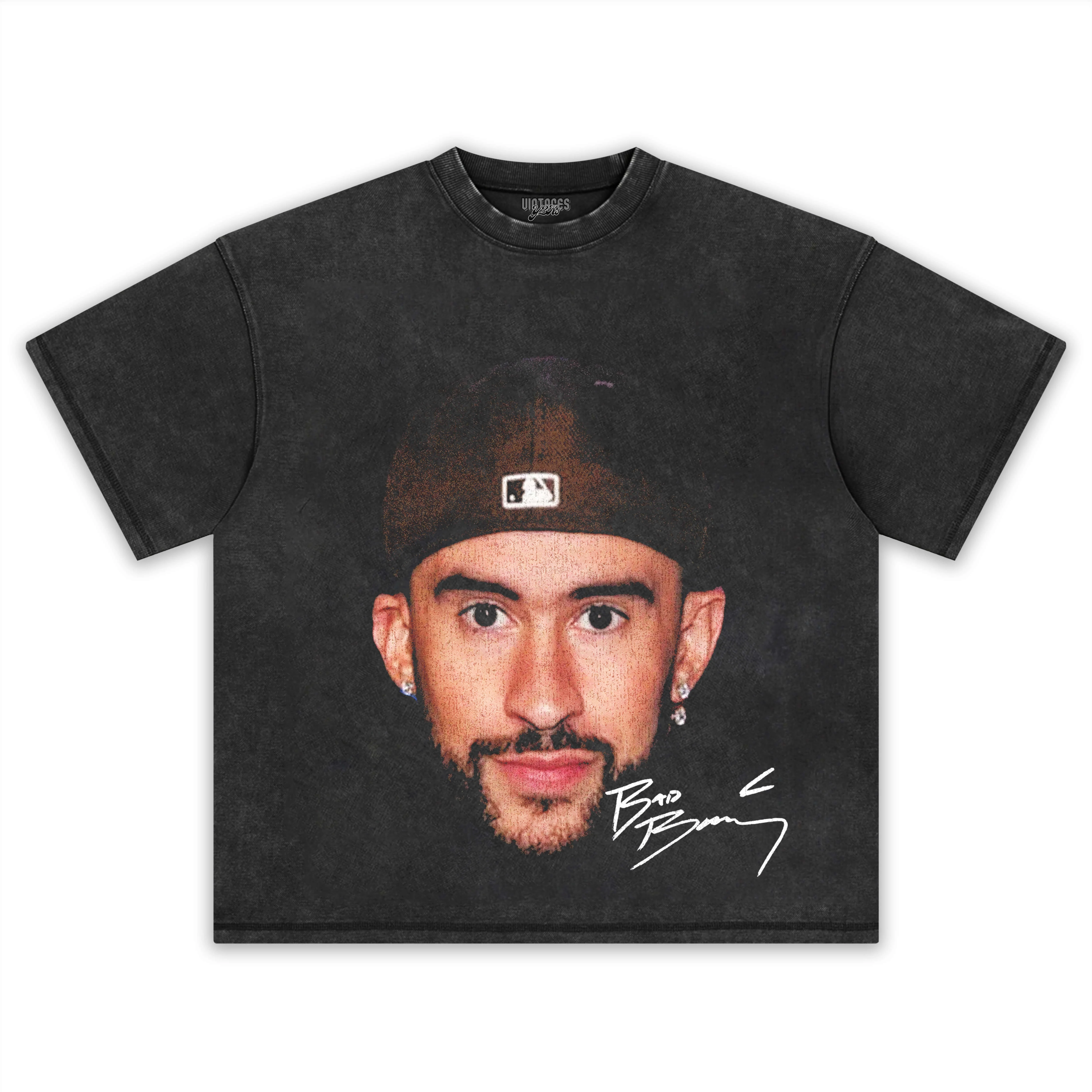 BAD BUNNY BIG FACE TEE & LS & HOODIE - Image 2