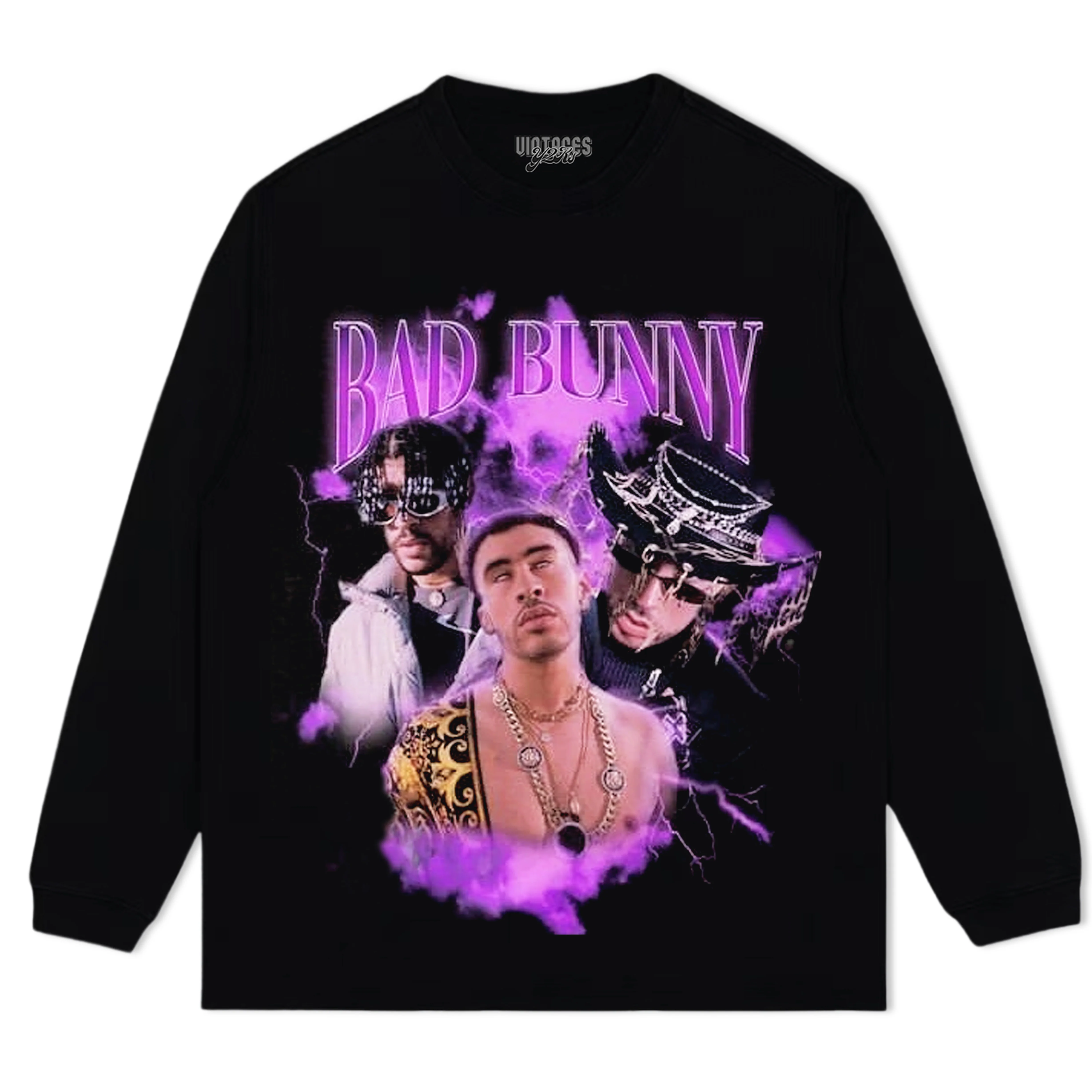 BAD BUNNY RETRO V2 TEE & LS & HOODIE - Image 8