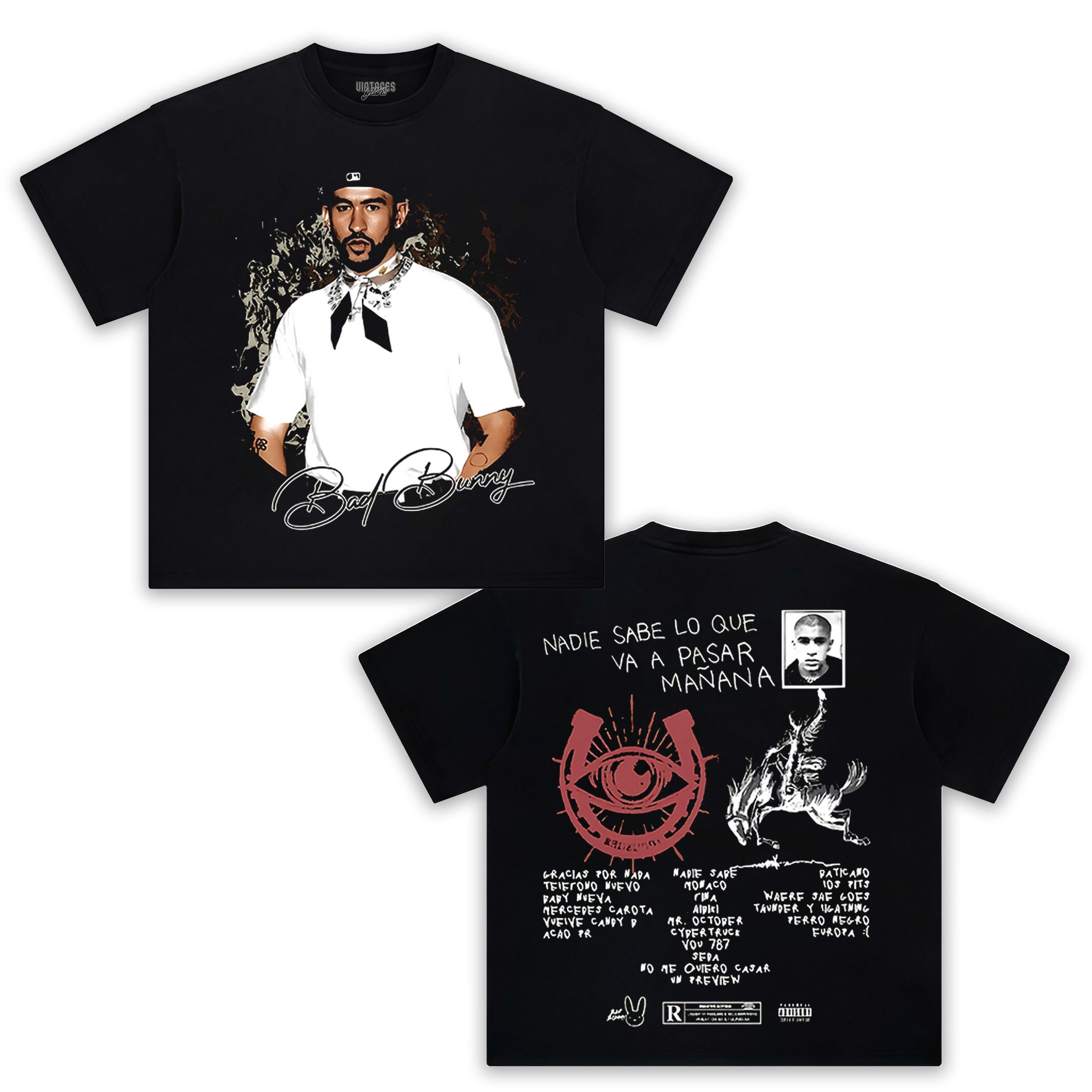 BAD BUNNY V4 TEE & LS & HOODIE - Image 6