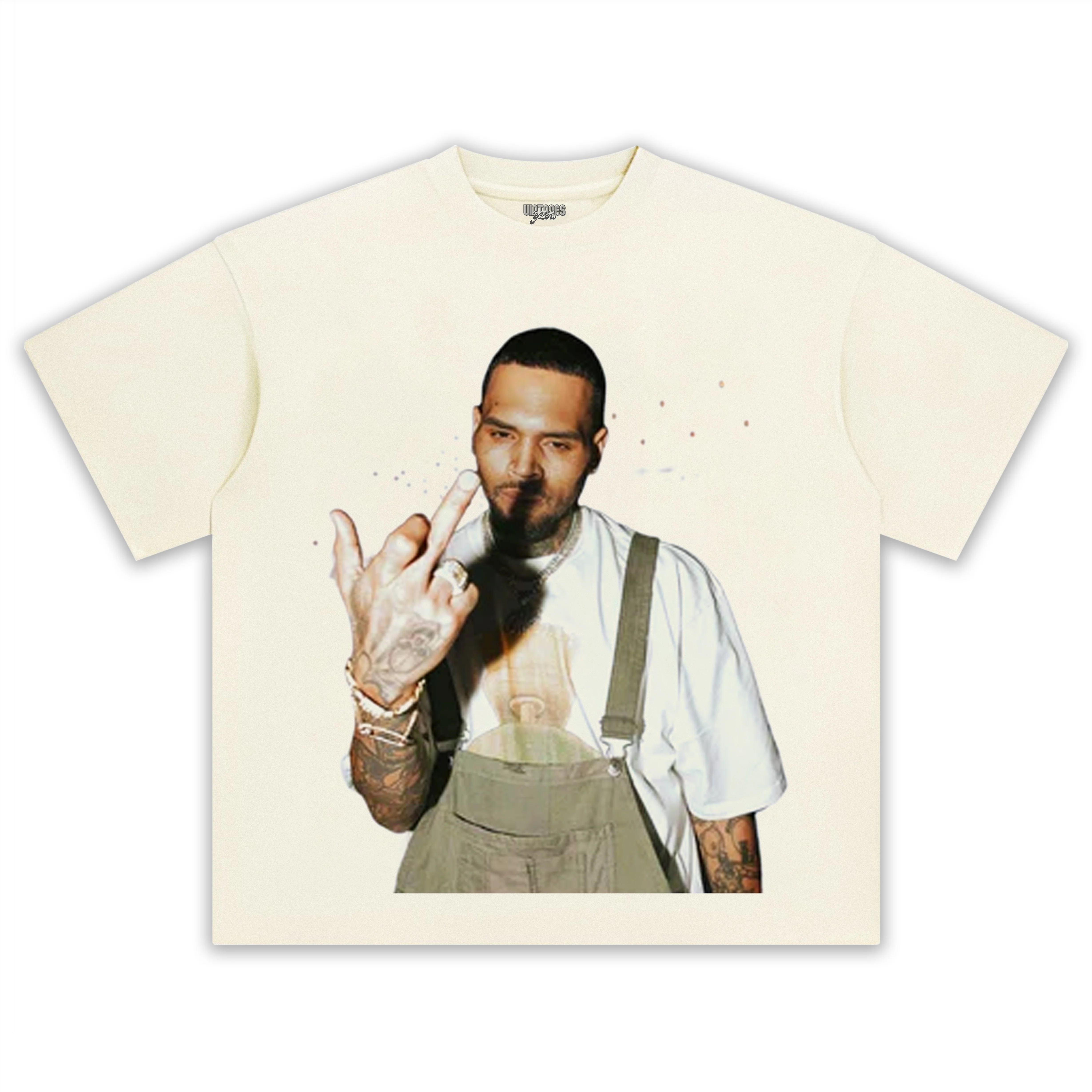 BIG FACE CHRIS BROWN TEE - Image 4