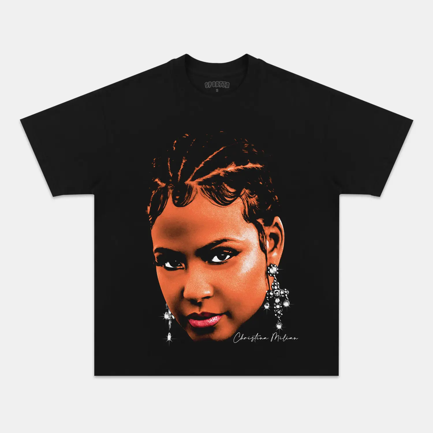 BIG FACE CHRISTINA MILIAN  2 TEE - Image 3