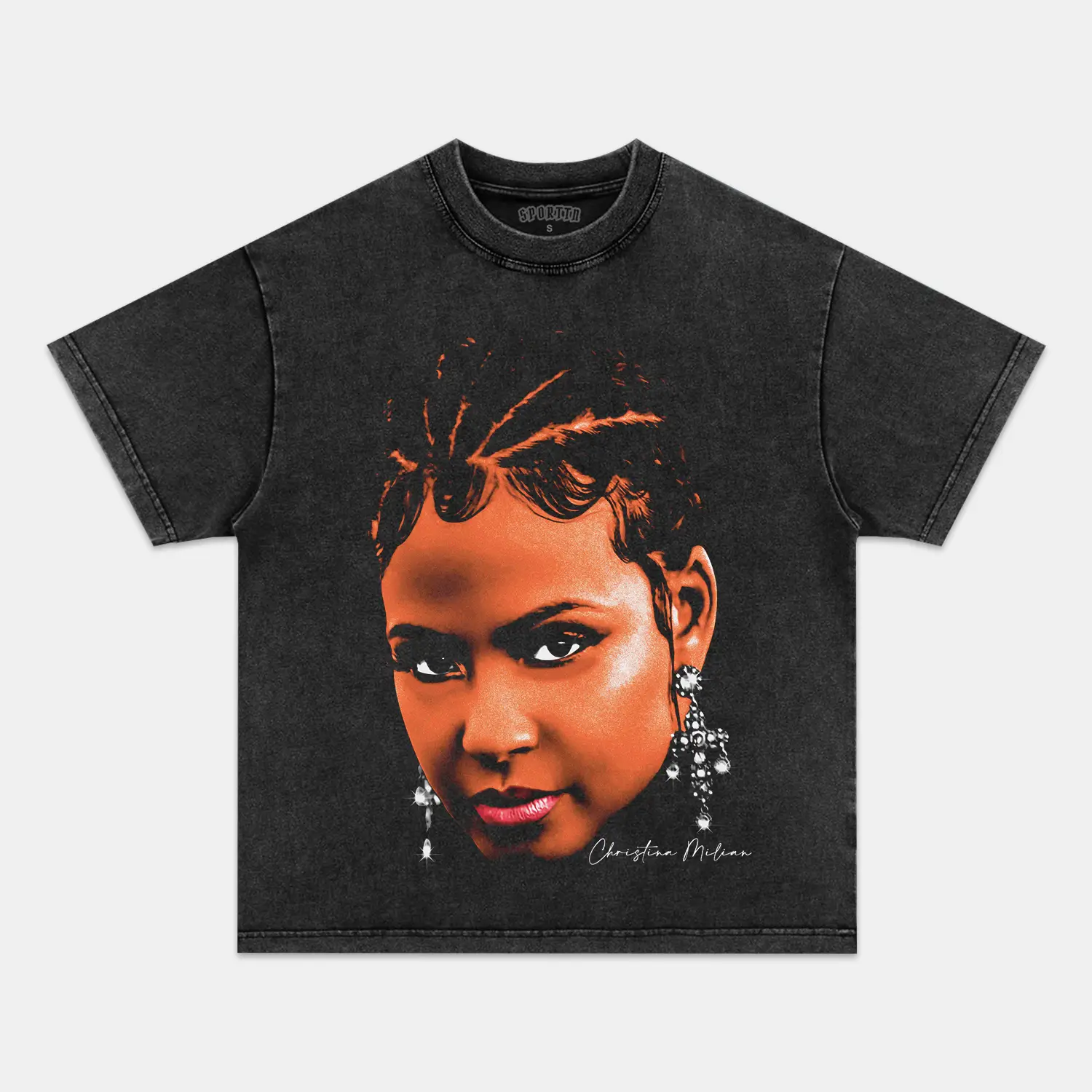 BIG FACE CHRISTINA MILIAN  2 TEE - Image 4