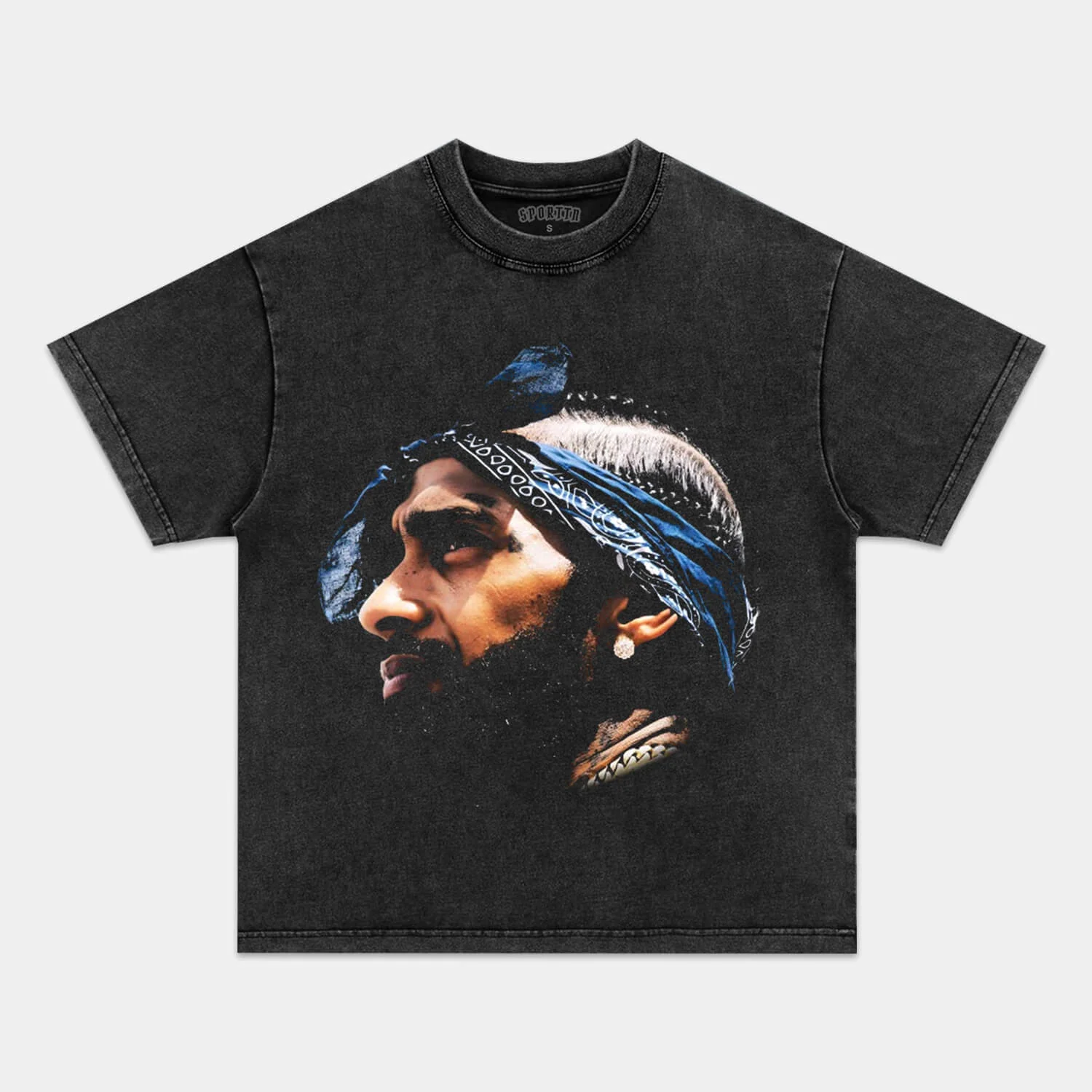 BIG FACE NIPSEY HUSSLE TEE - Image 2