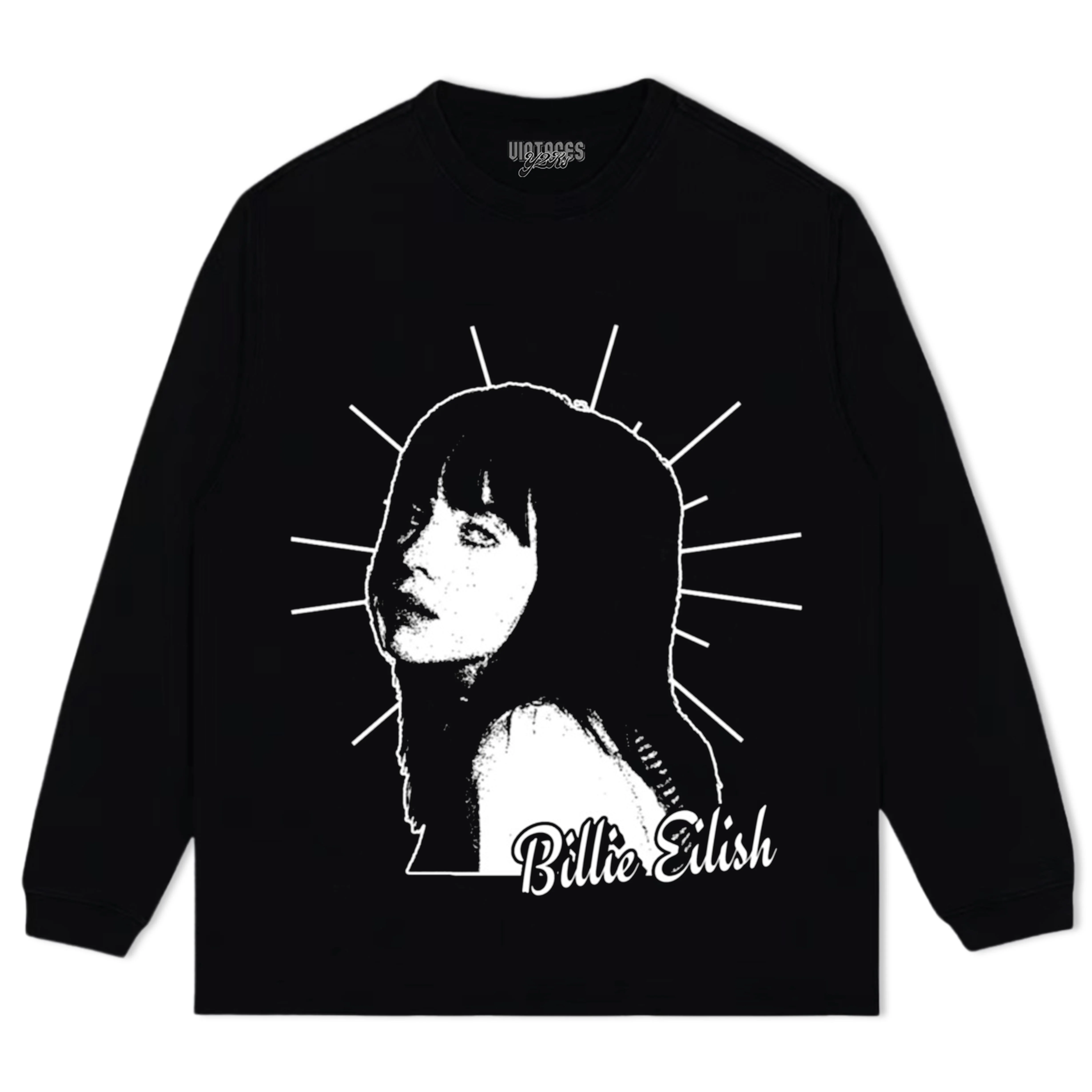 BILLIE EILISH VINTAGE V3 TEE & LS & HOODIE - Image 3