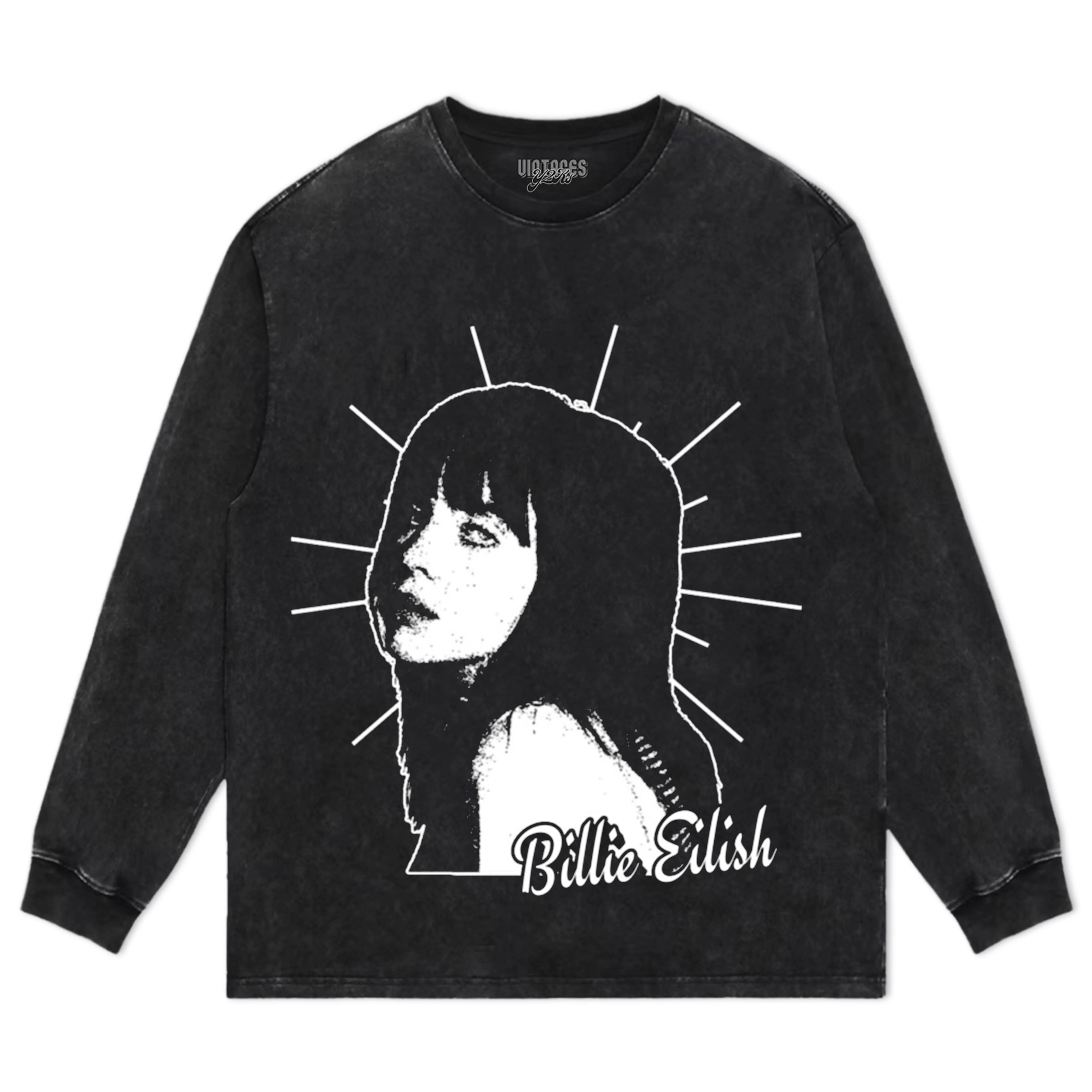 BILLIE EILISH VINTAGE V3 TEE & LS & HOODIE - Image 4