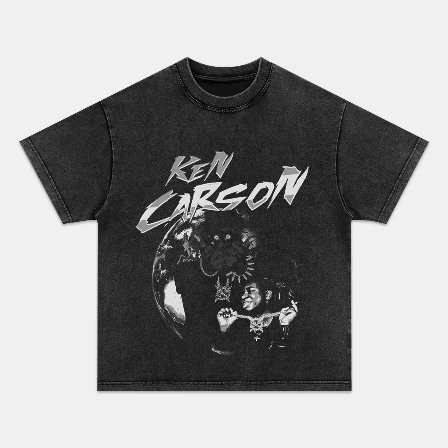 BLACK-KEN-WORLD-TEE - Image 2