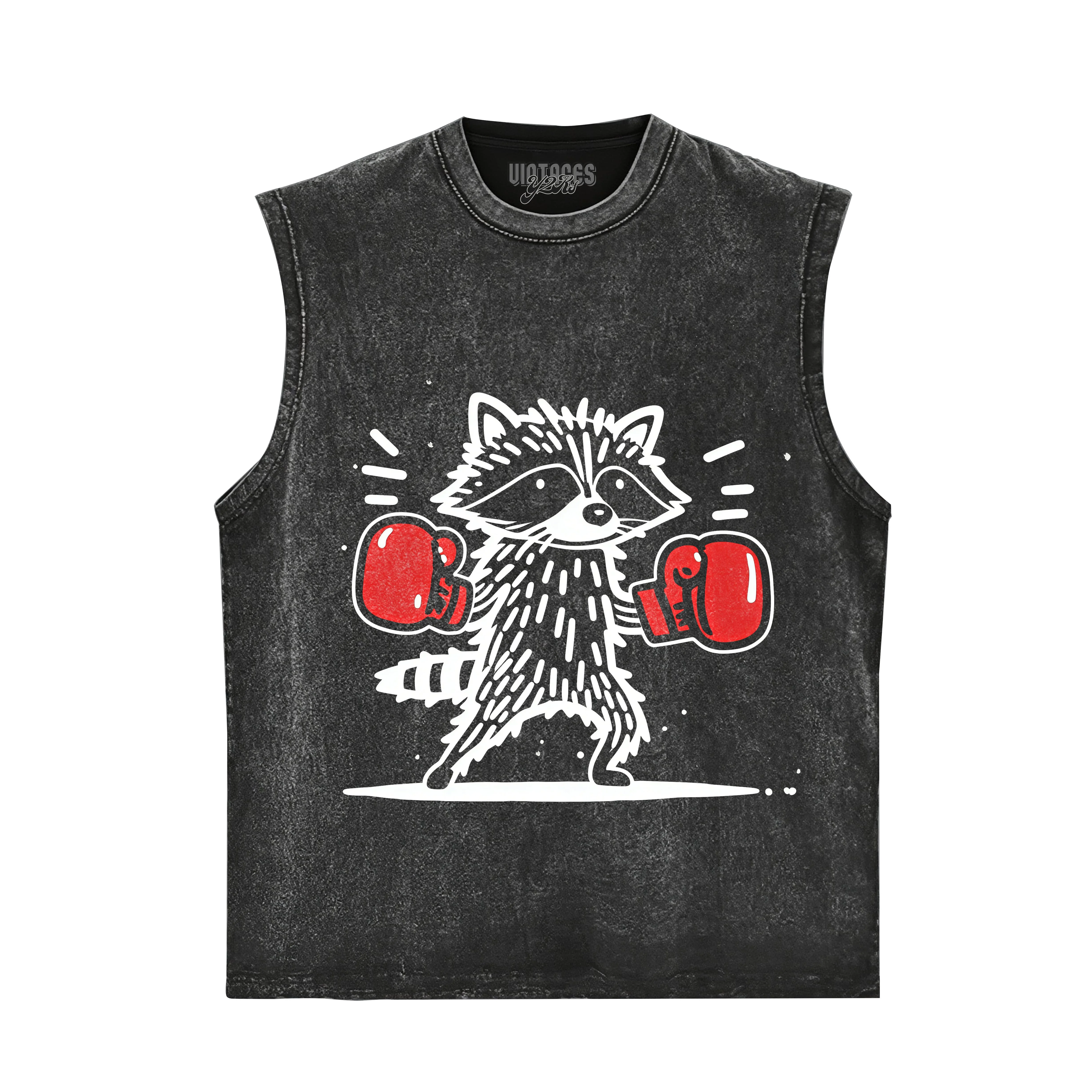BOXER RACCOON TANK TOP & TEE & LONG SLEEVE & LAYERED LS & HOODIE - Image 5