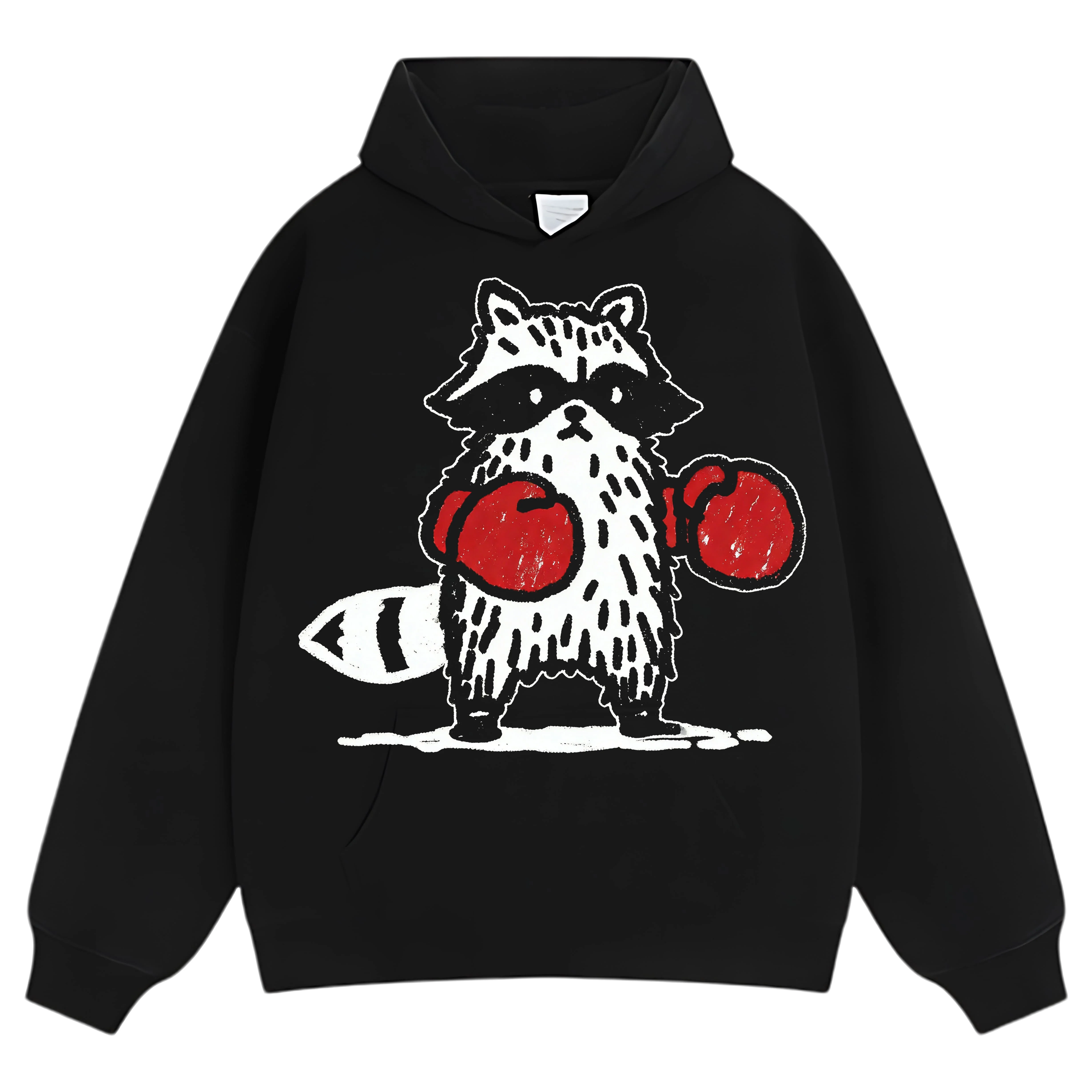 BOXER RACCOON V2 TANK TOP & TEE & LONG SLEEVE & LAYERED LS & HOODIE - Image 10