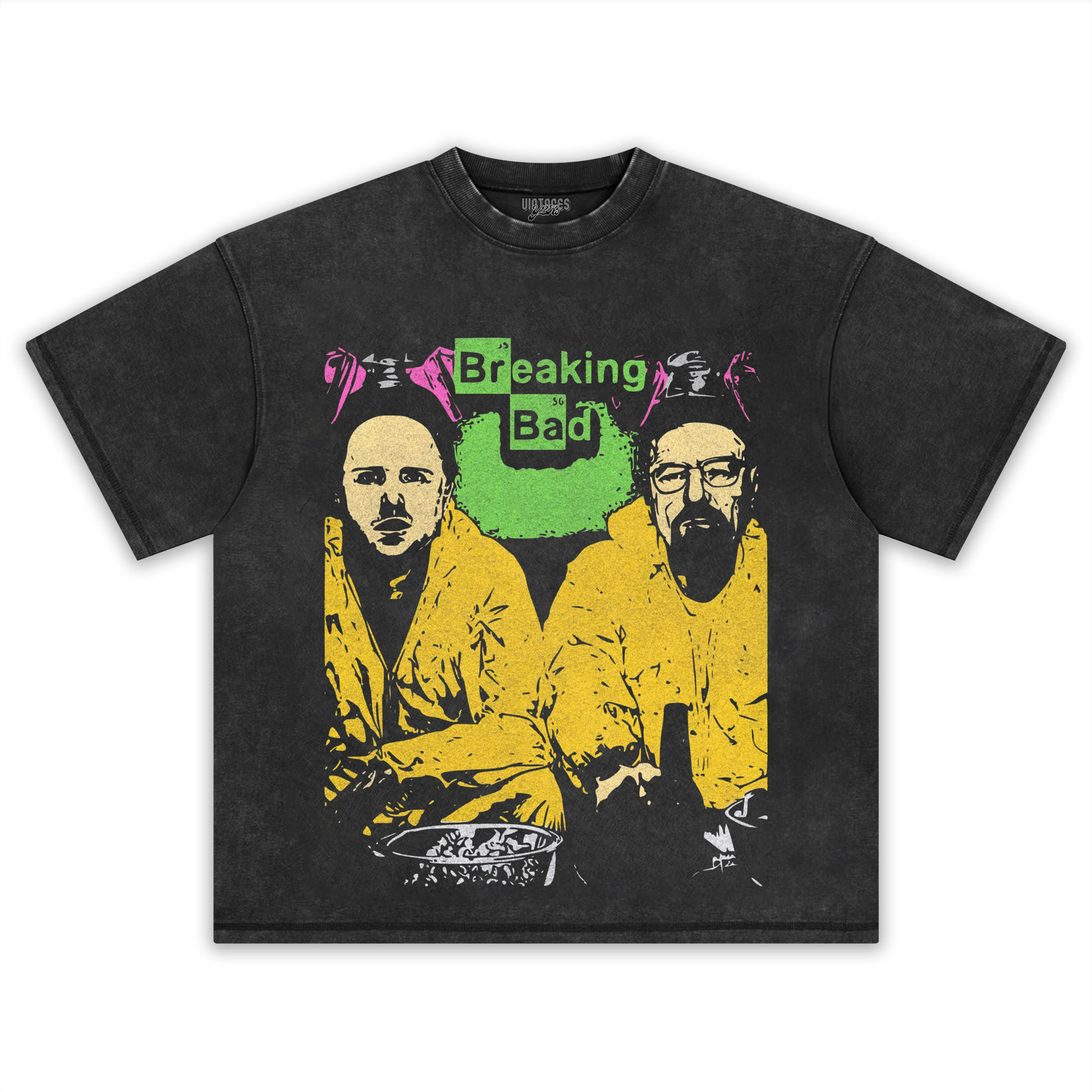BREAKING BAD VINTAGE TANK TOP & TEE & LONG SLEEVE & LAYERED LS & HOODIE - Image 2