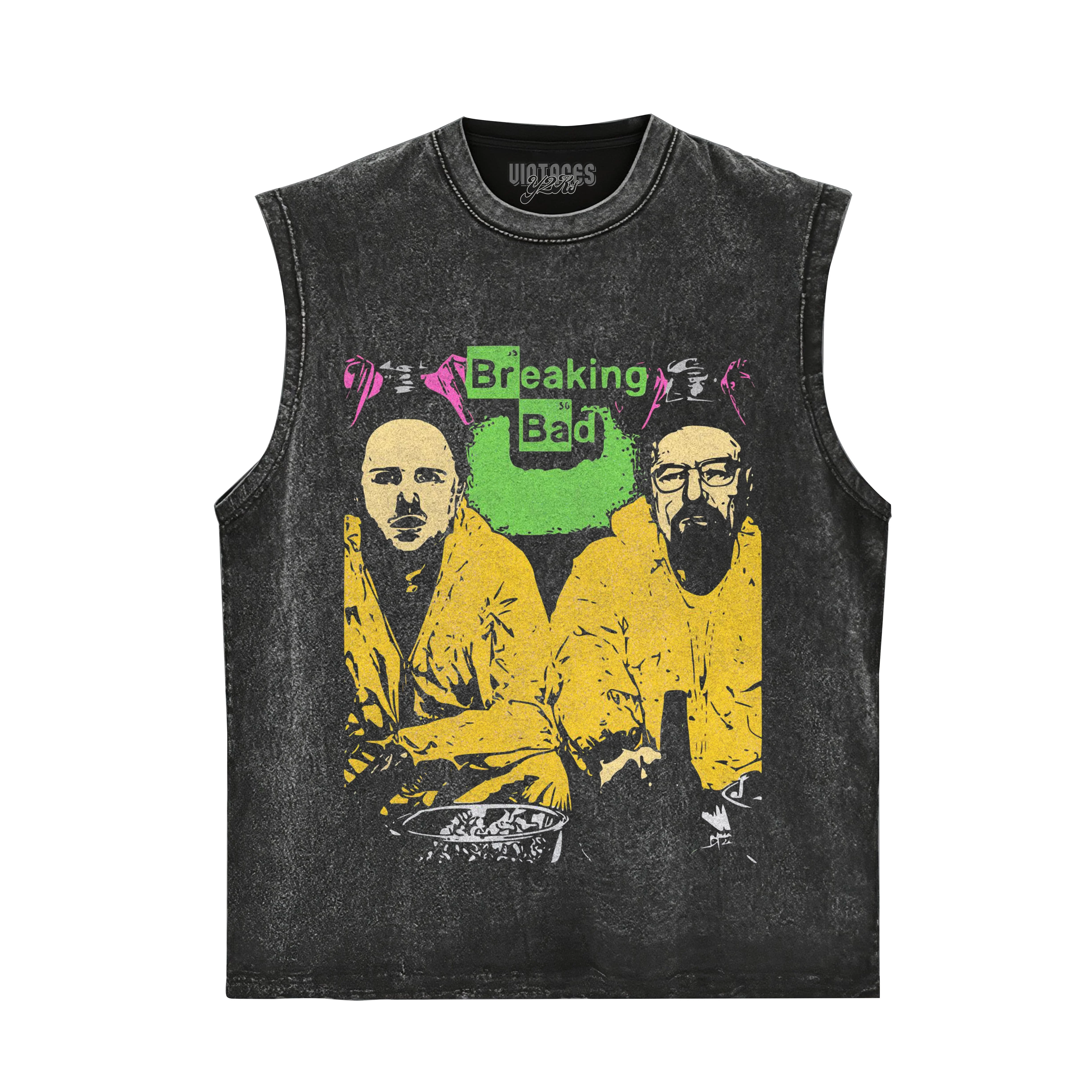 BREAKING BAD VINTAGE TANK TOP & TEE & LONG SLEEVE & LAYERED LS & HOODIE - Image 3