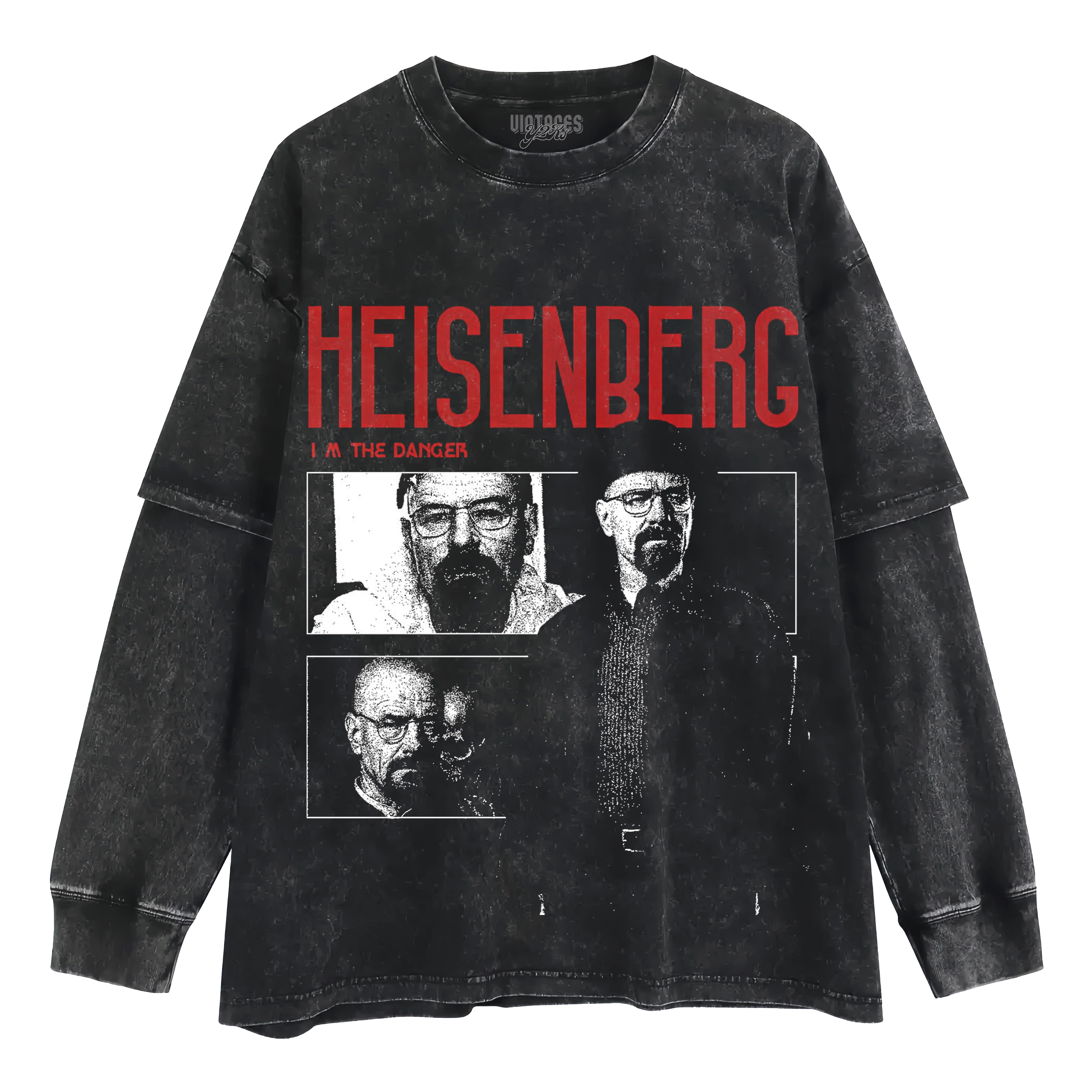 BREAKING BAD VINTAGE V3 TANK TOP & TEE & LONG SLEEVE & LAYERED LS & HOODIE - Image 4