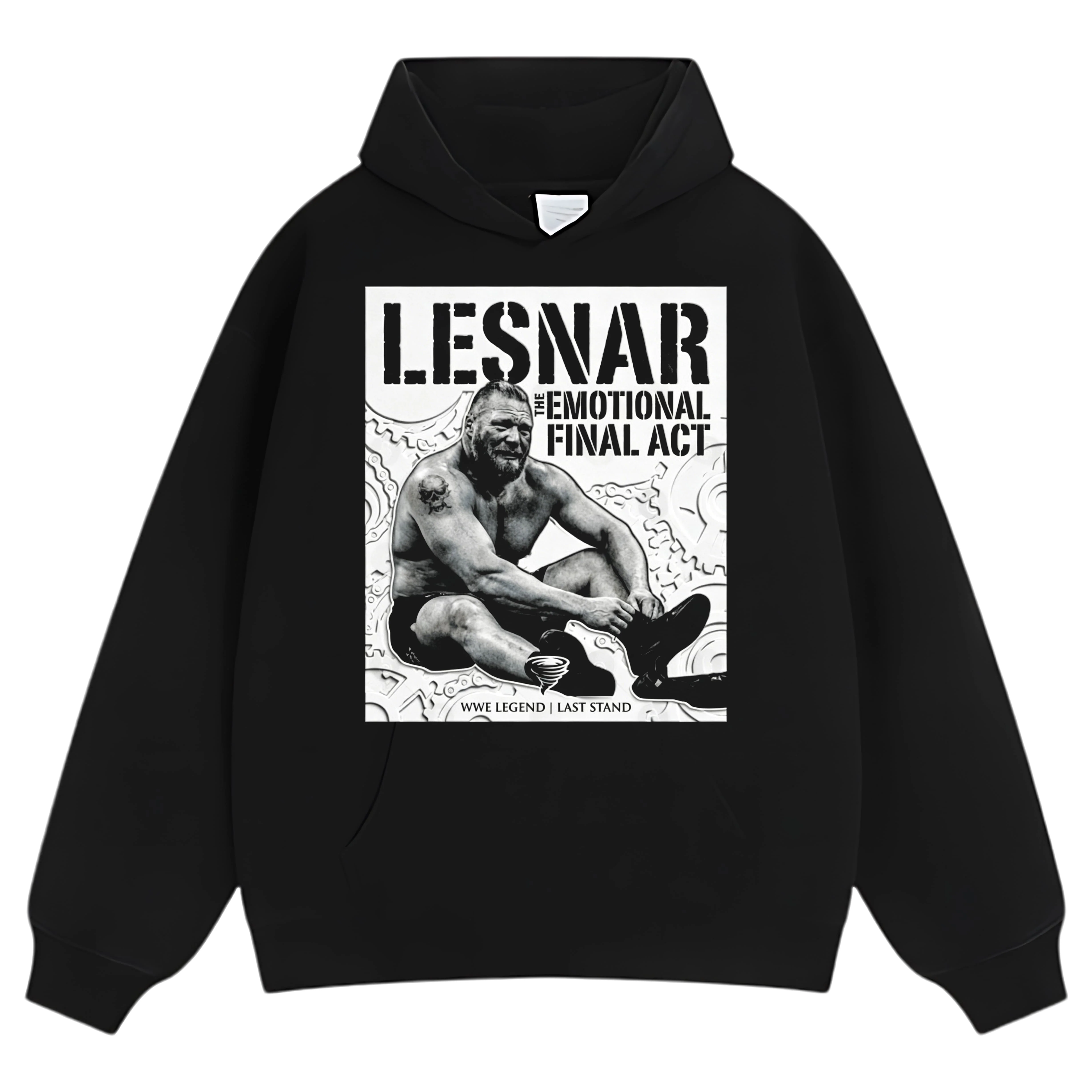 BROCK LESNAR RETIRED WWE V2 TANK TOP & TEE & LONG SLEEVE & LAYERED LS & HOODIE - Image 7