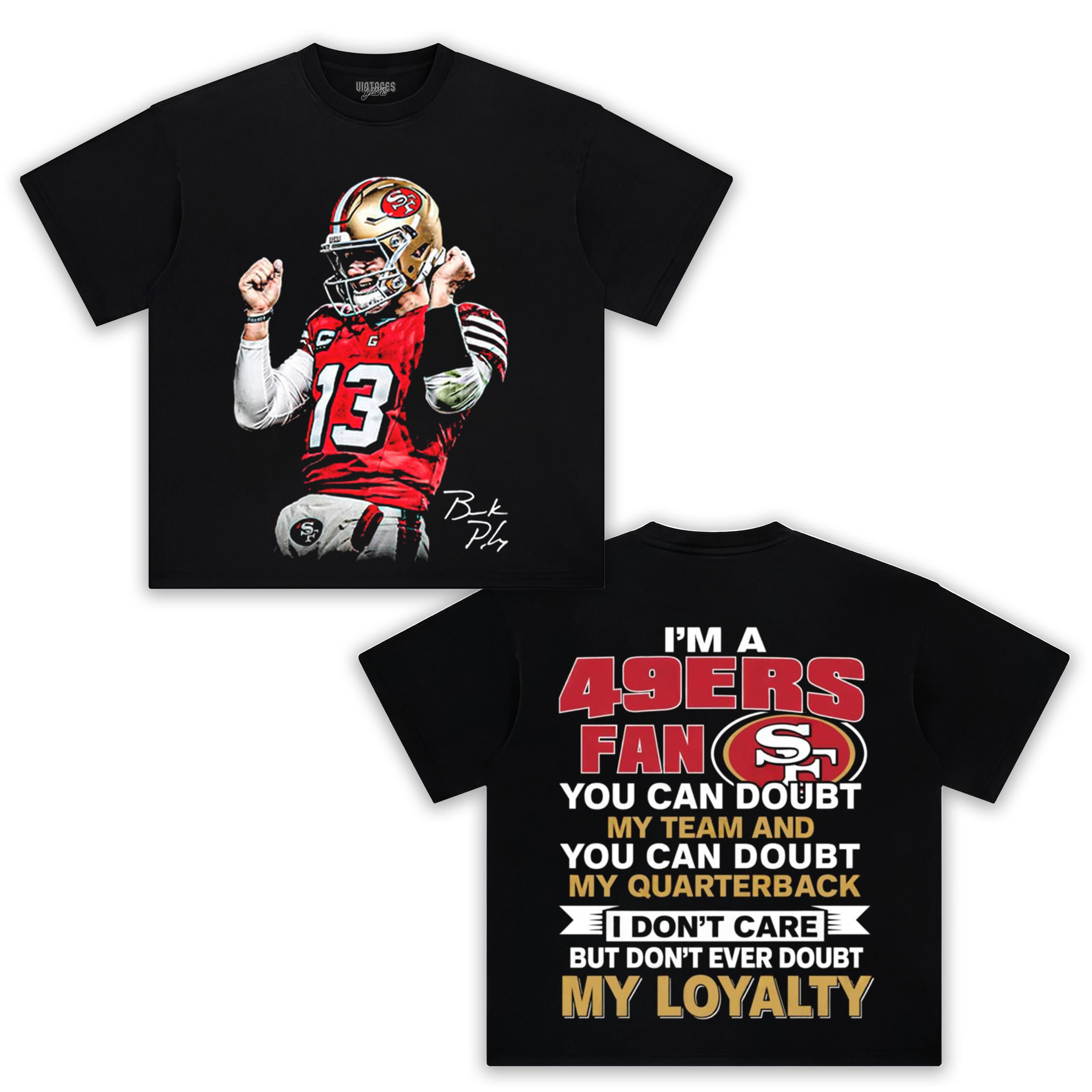 BROCK PURDY & DOUGIE V2 TEE