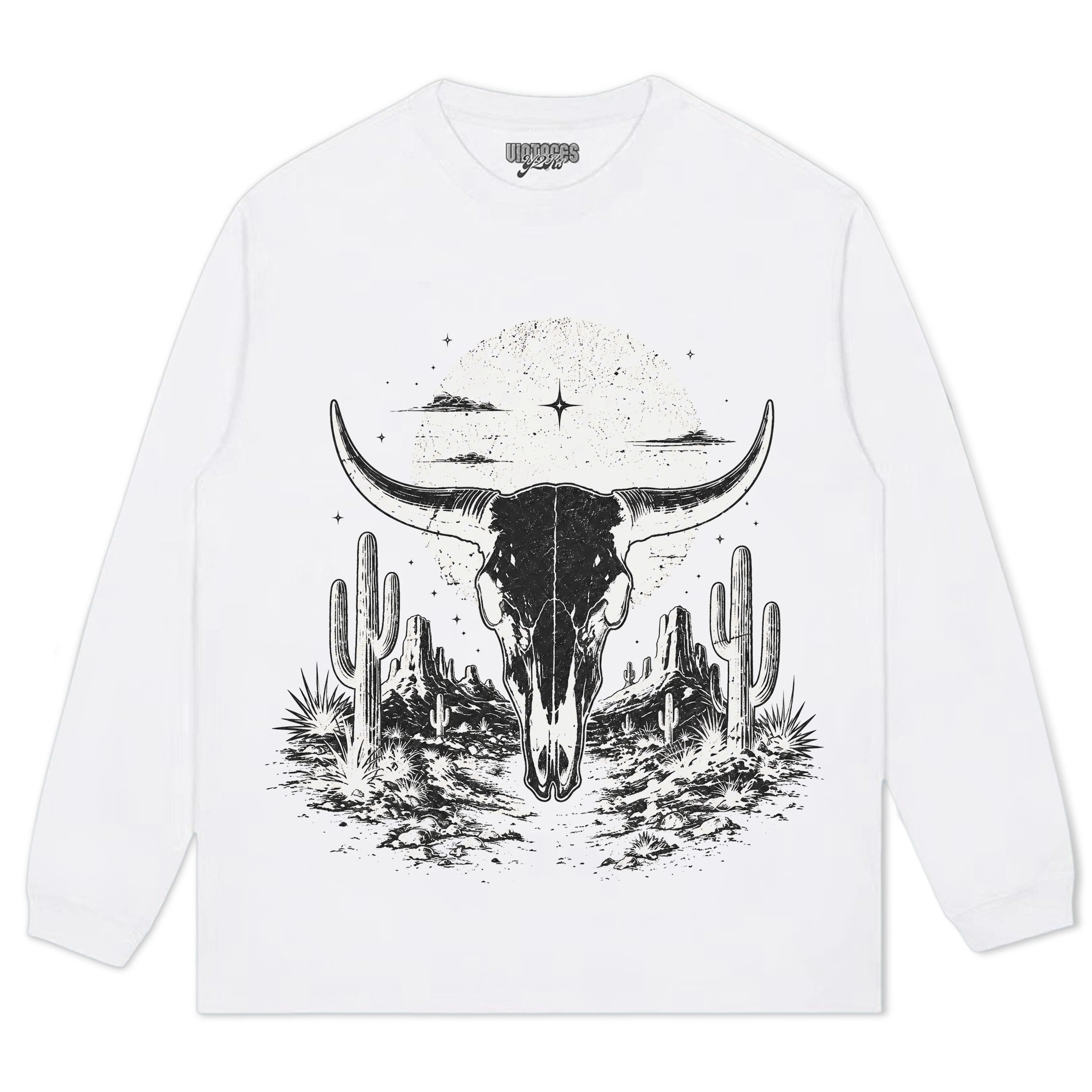 BULL SKULL WESTERN TANK TOP & TEE & LONG SLEEVE & LAYERED LS & HOODIE - Image 10