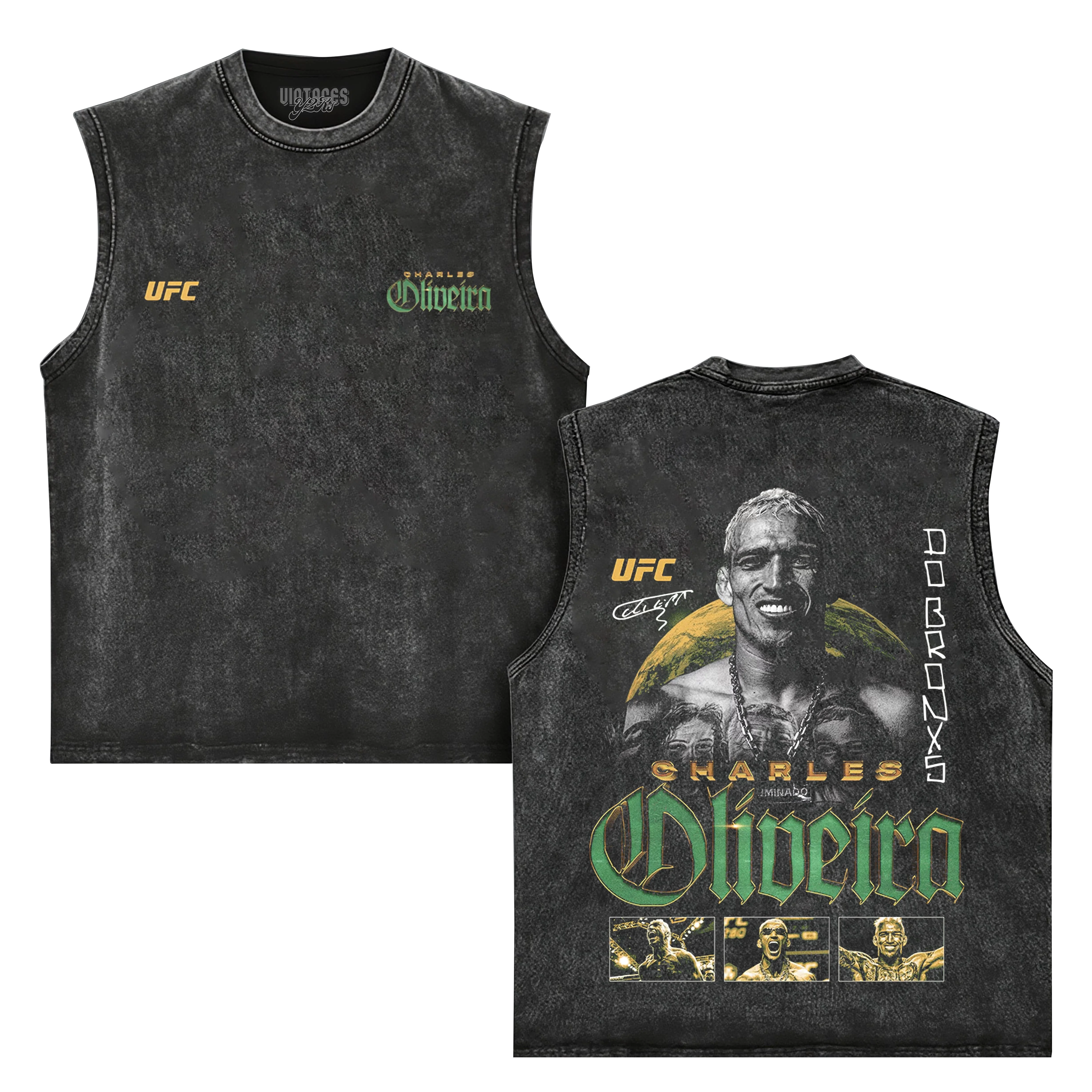 CHARLES OLIVEIRA BOXY TANK TOP - Image 2