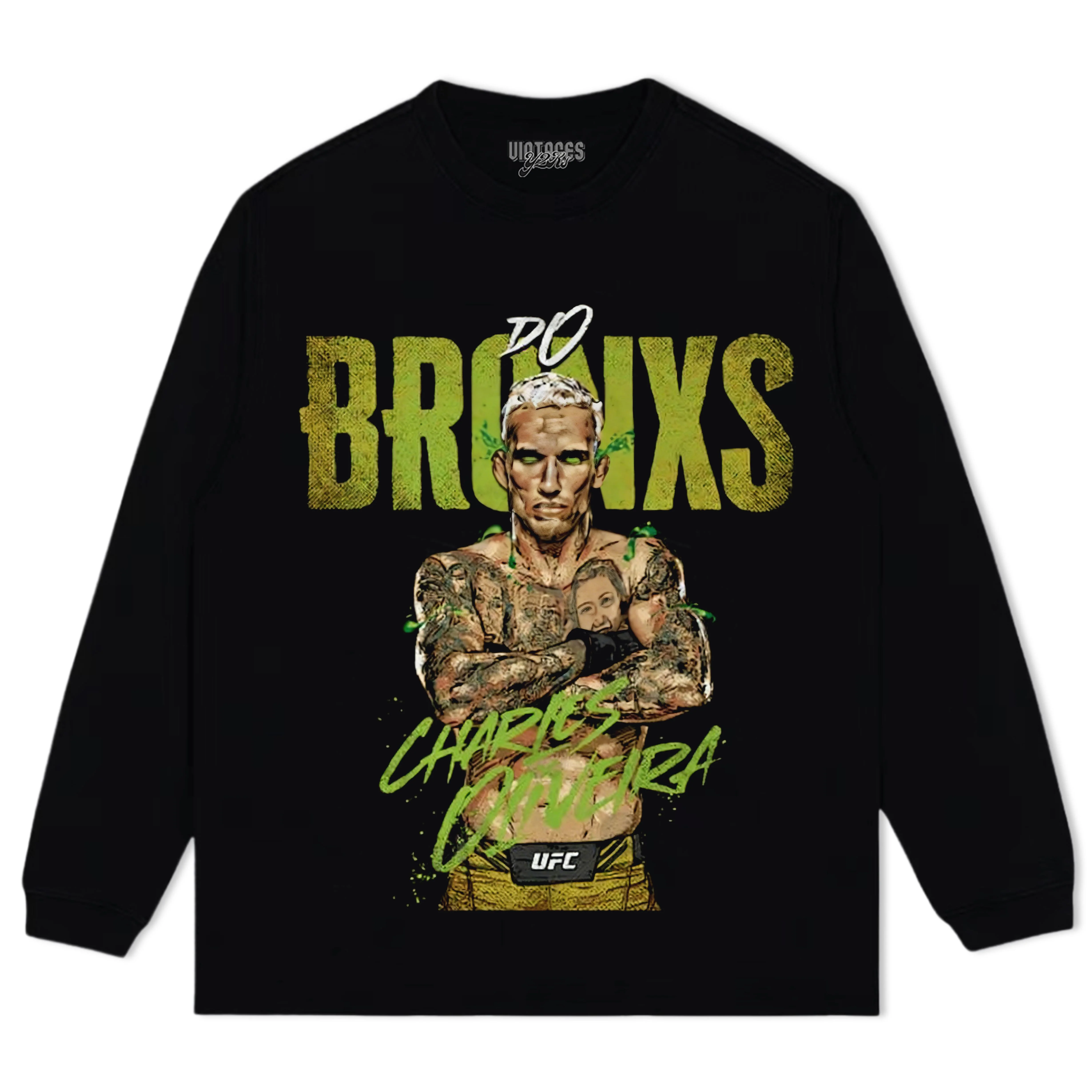 CHARLES OLIVEIRA DO BRONXS TEE & LS & HOODIE - Image 3