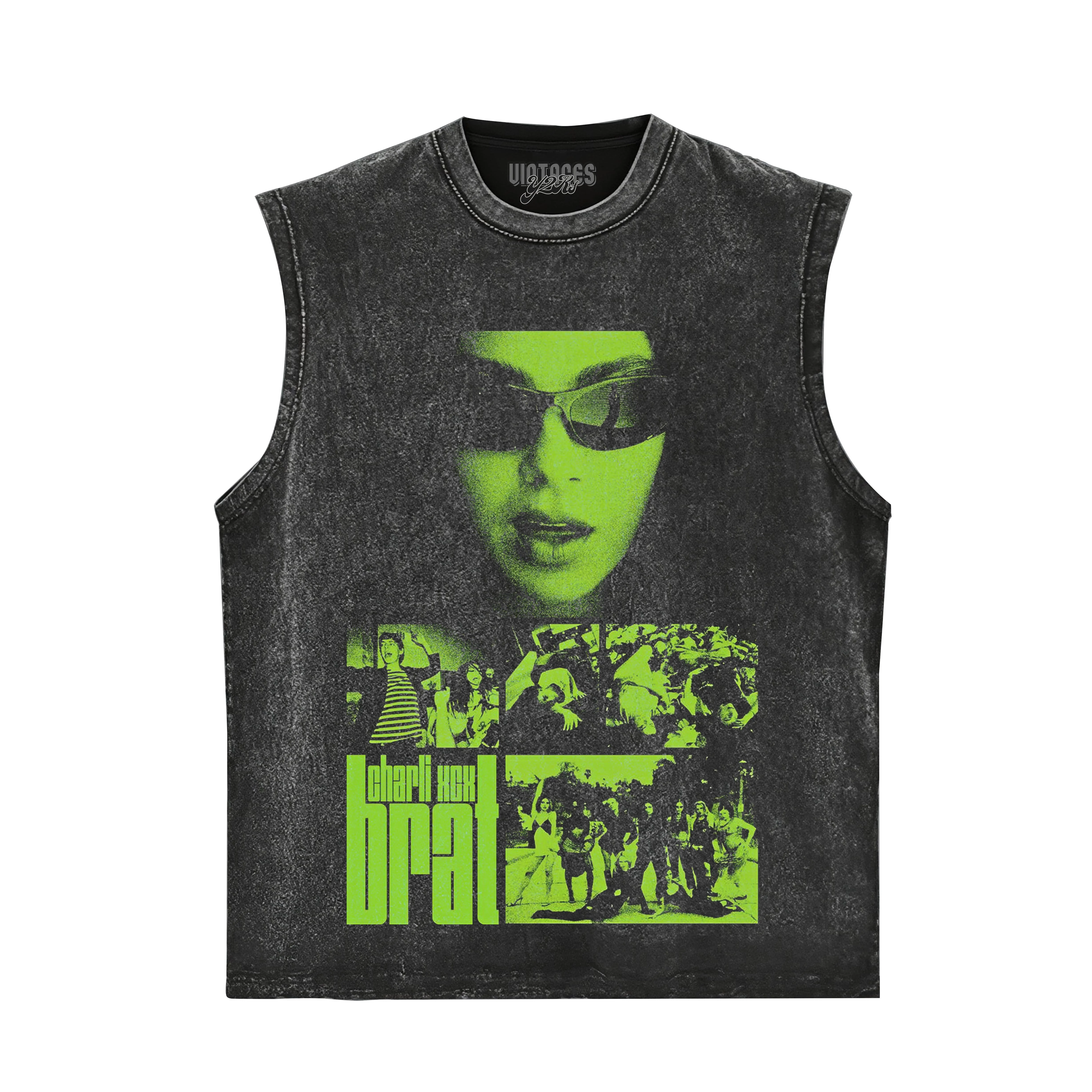 CHARLI XCX VINTAGE TANK TOP & TEE & LONG SLEEVE & LAYERED LS & HOODIE - Image 3
