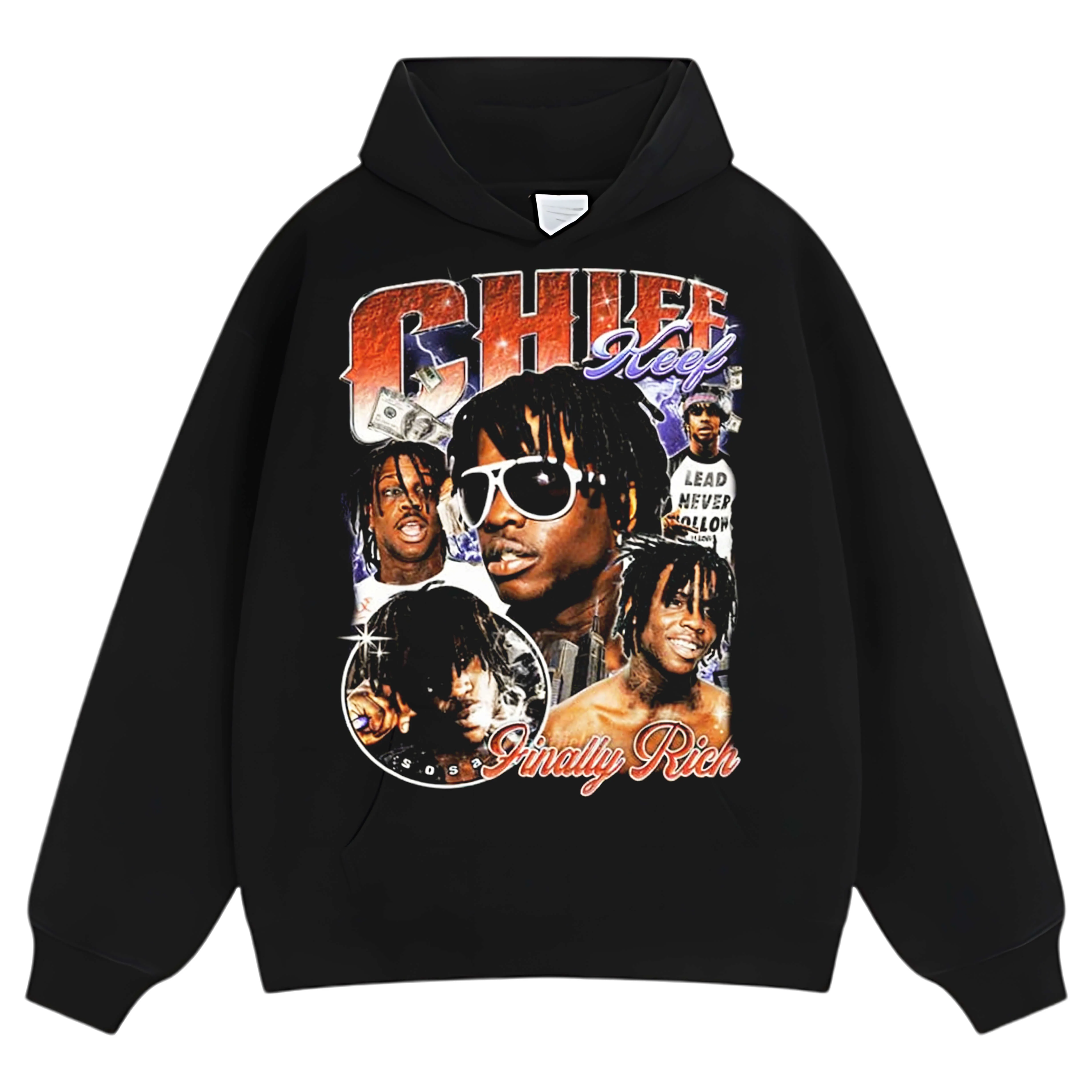 CHIEF KEEF FINALLY RICH TEE & LS & HOODIE - Image 5