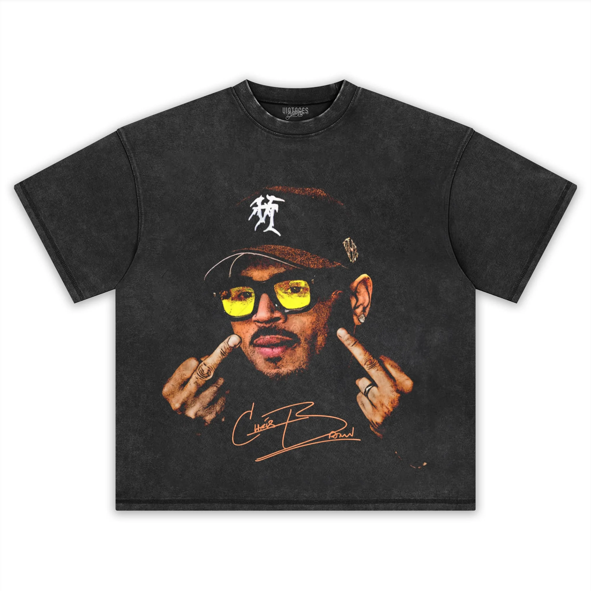 CHRIS BROWN 2026 VINTAGE 90S TANK TOP & TEE & LONG SLEEVE & LAYERED LS & HOODIE - Image 2