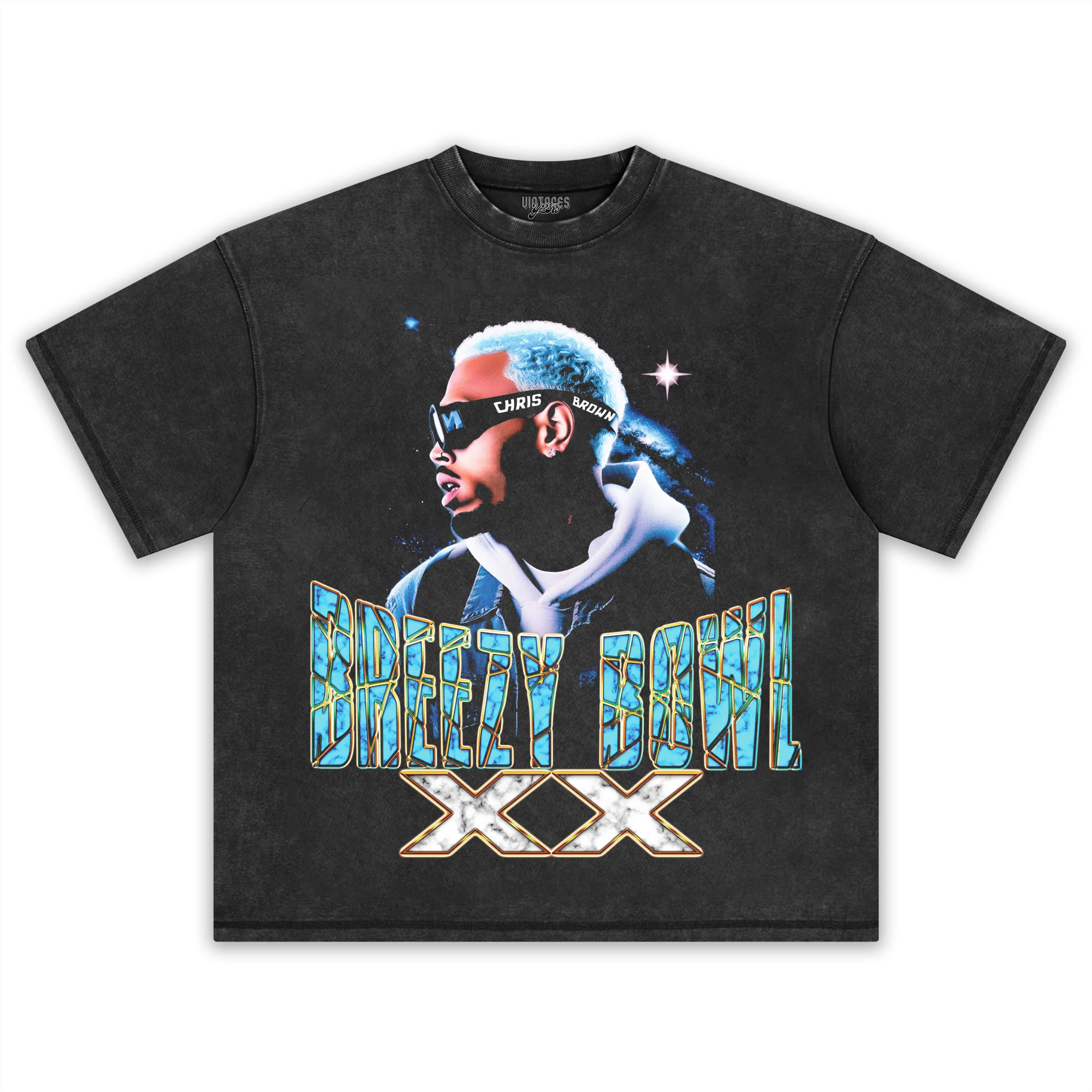 CHRIS BROWN BREEZY BOWL XX FUTURISM TEE - Image 2