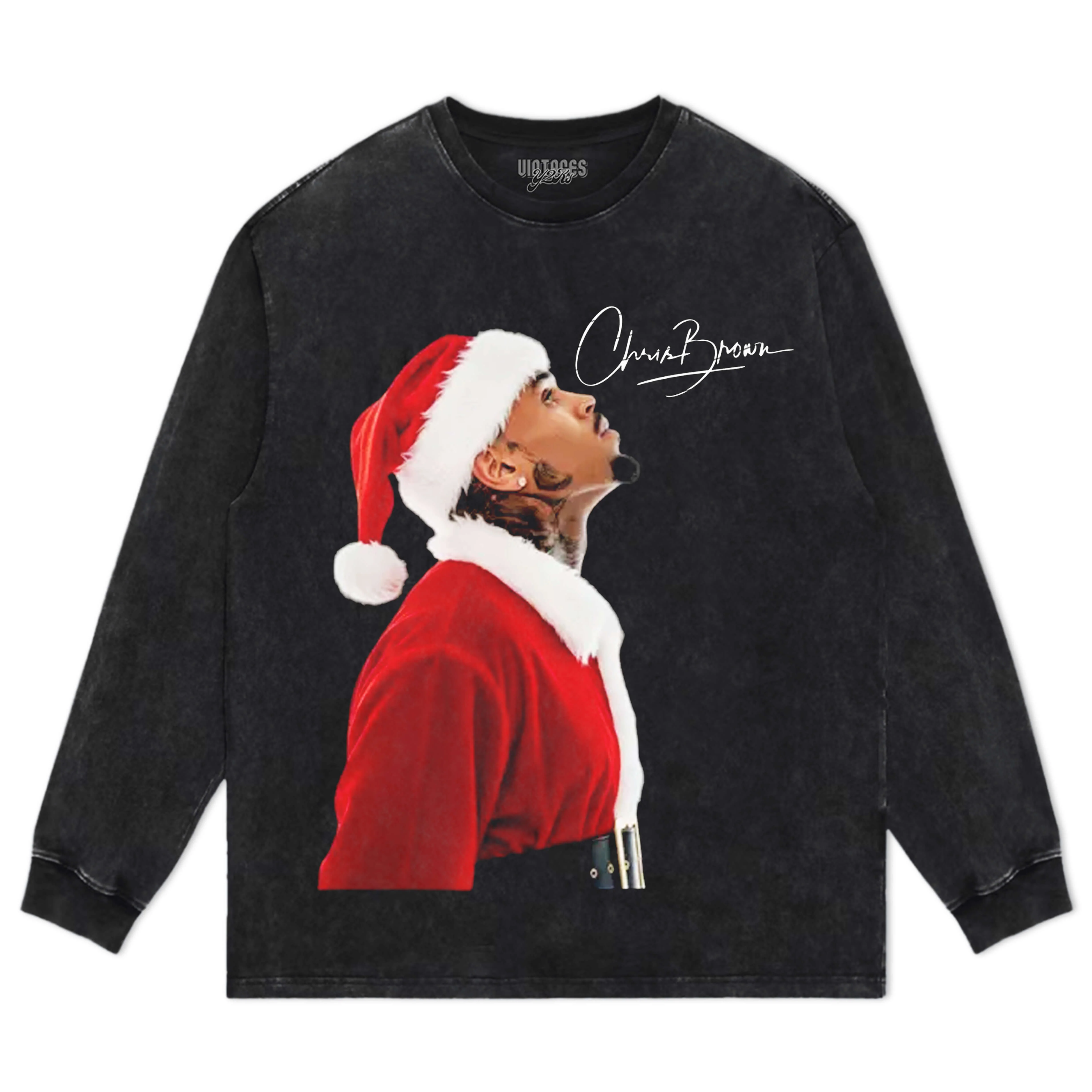 CHRIS BROWN &  CHRISTMAS SPECIAL EDITION V4 TEE & LS & HOODIE - Image 9