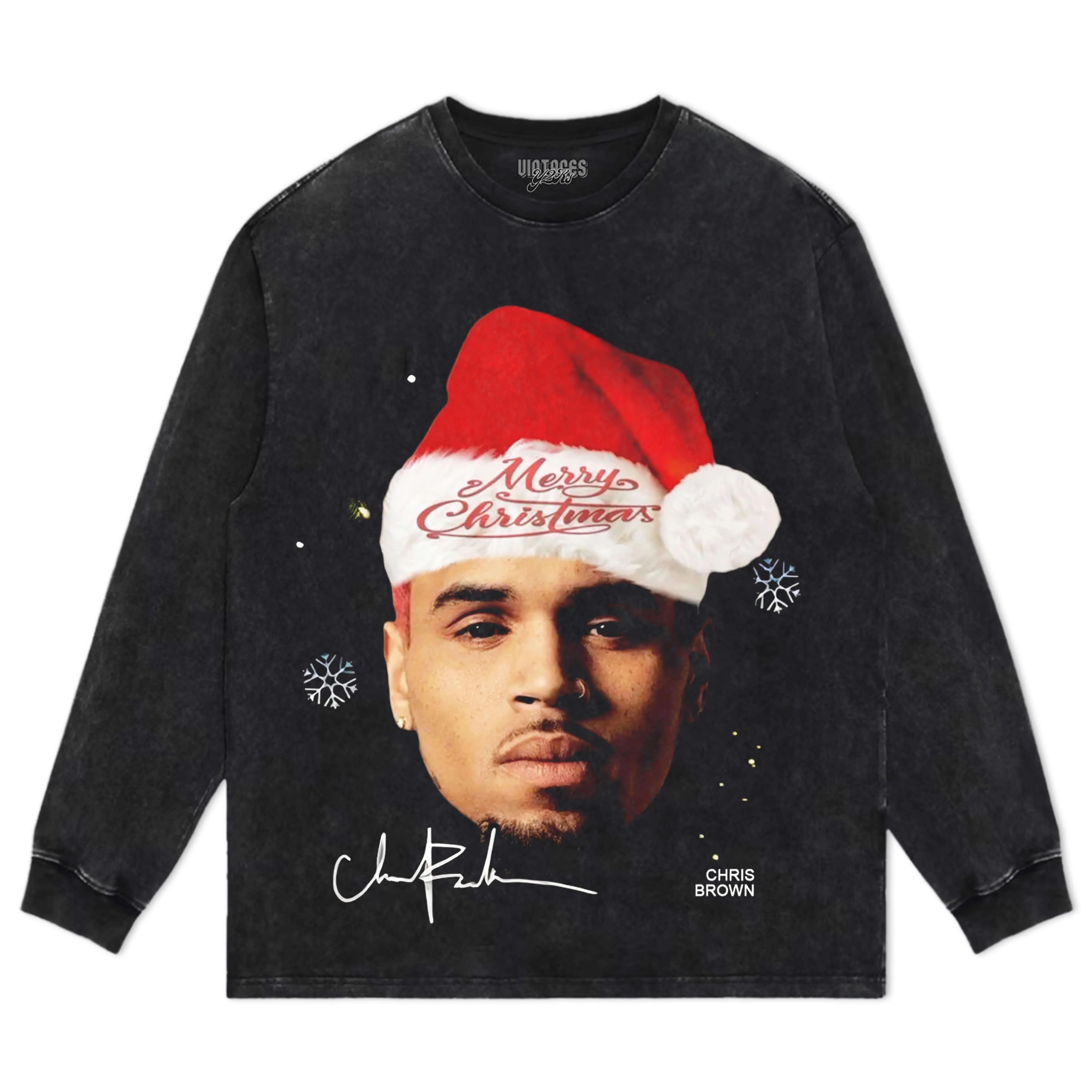 CHRIS BROWN &  CHRISTMAS SPECIAL EDITION V5 TEE & LS & HOODIE - Image 9