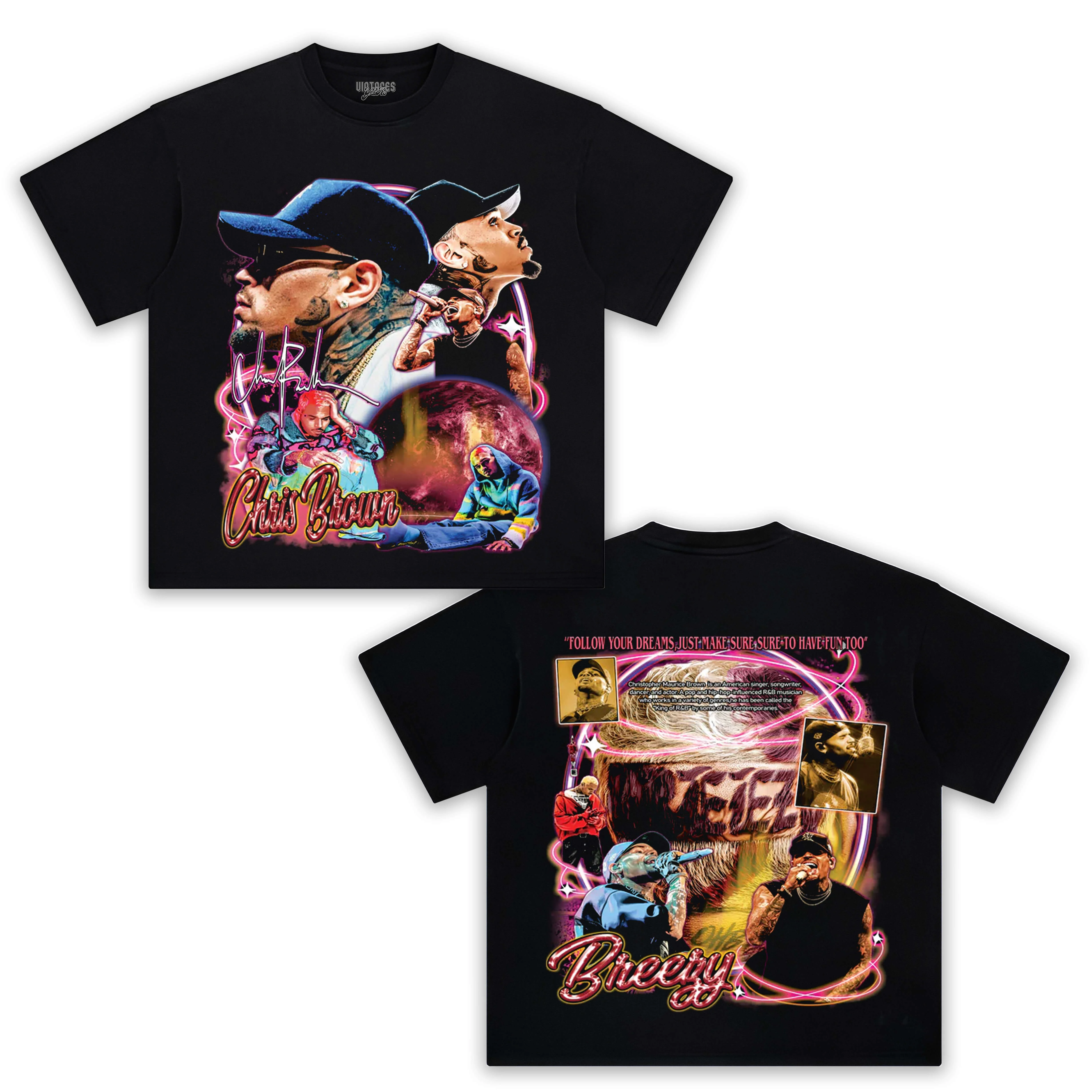 CHRIS BROWN RESIDUALS TEE - Image 3