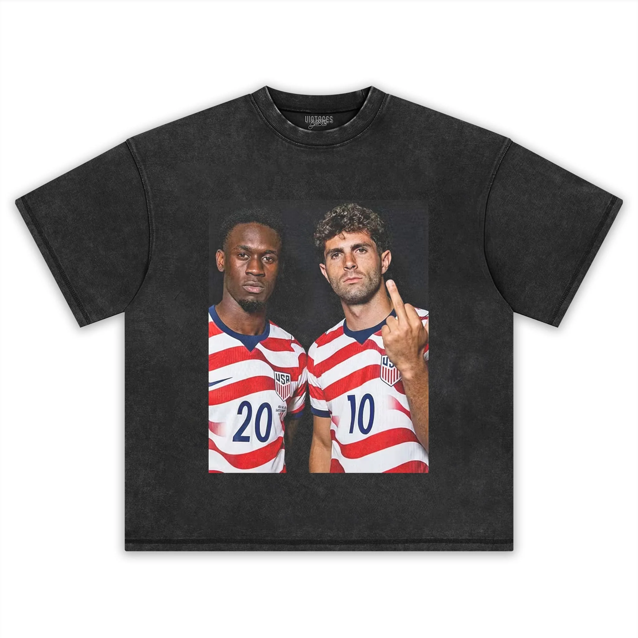 CHRISTIAN PULISIC & FOLARIN BALOGUN TANK TOP & TEE & LONG SLEEVE & LAYERED LS & HOODIE - Image 2
