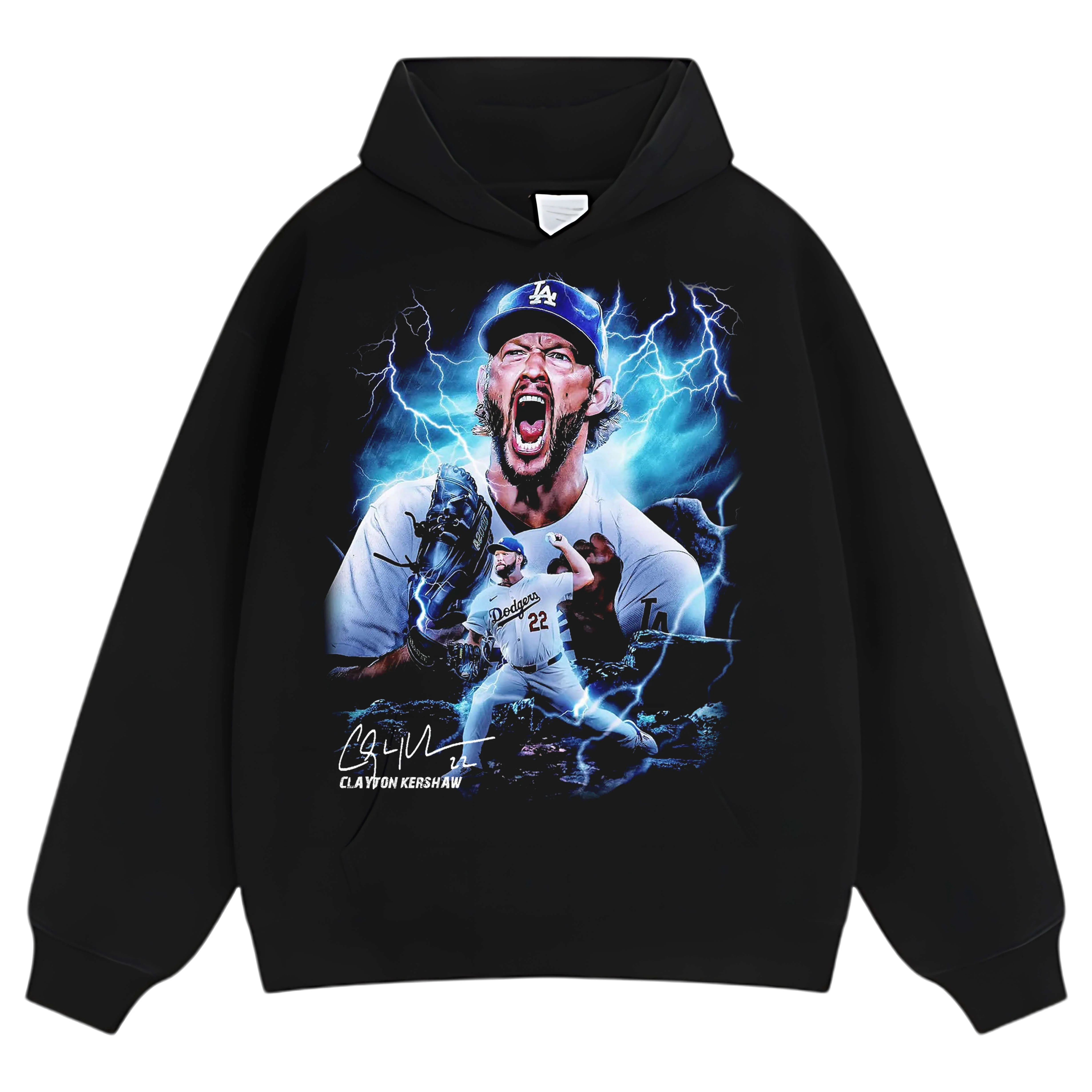 CLAYTON KERSHAW TEE & LS & HOODIE - Image 10