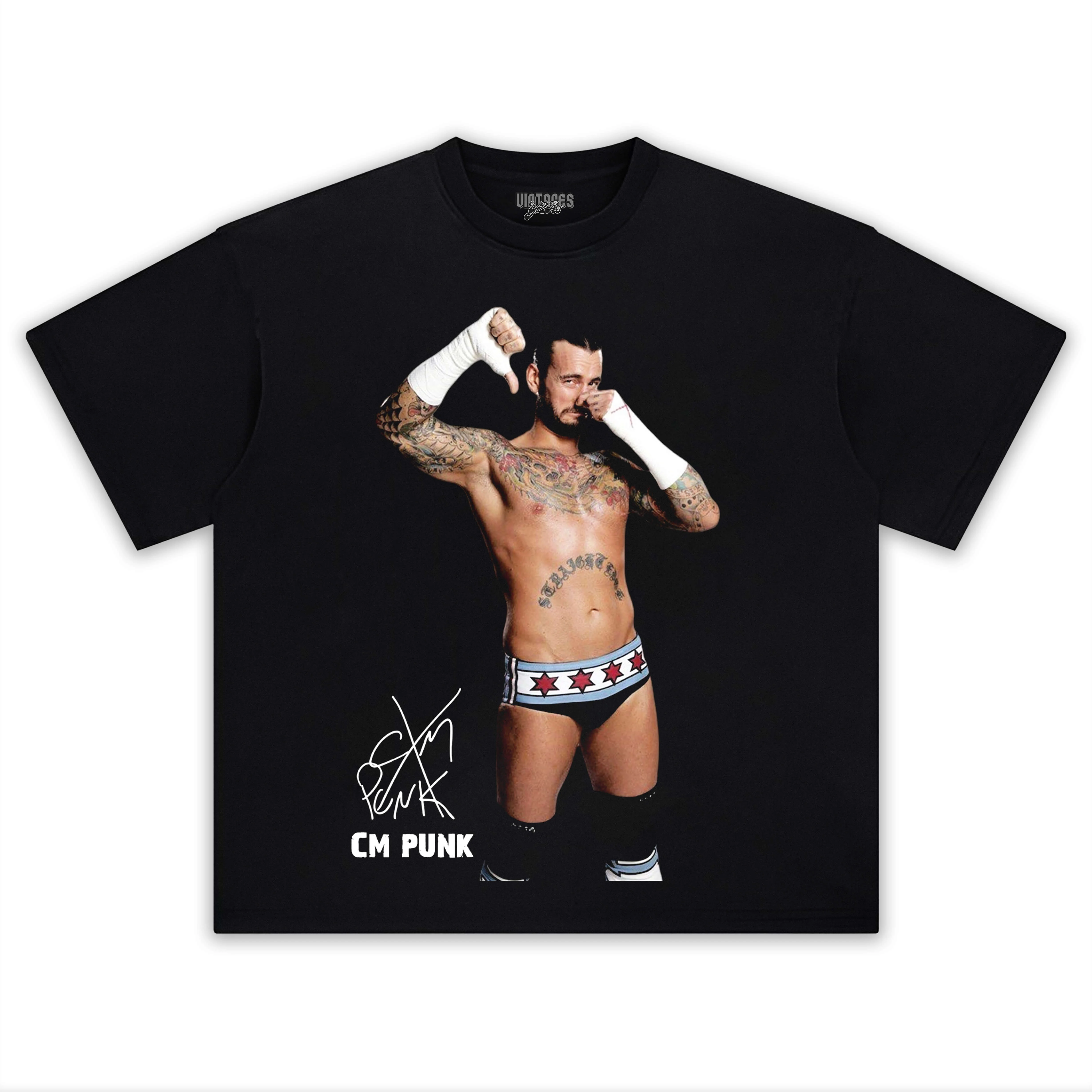 CM PUNK V1 TOP TEE