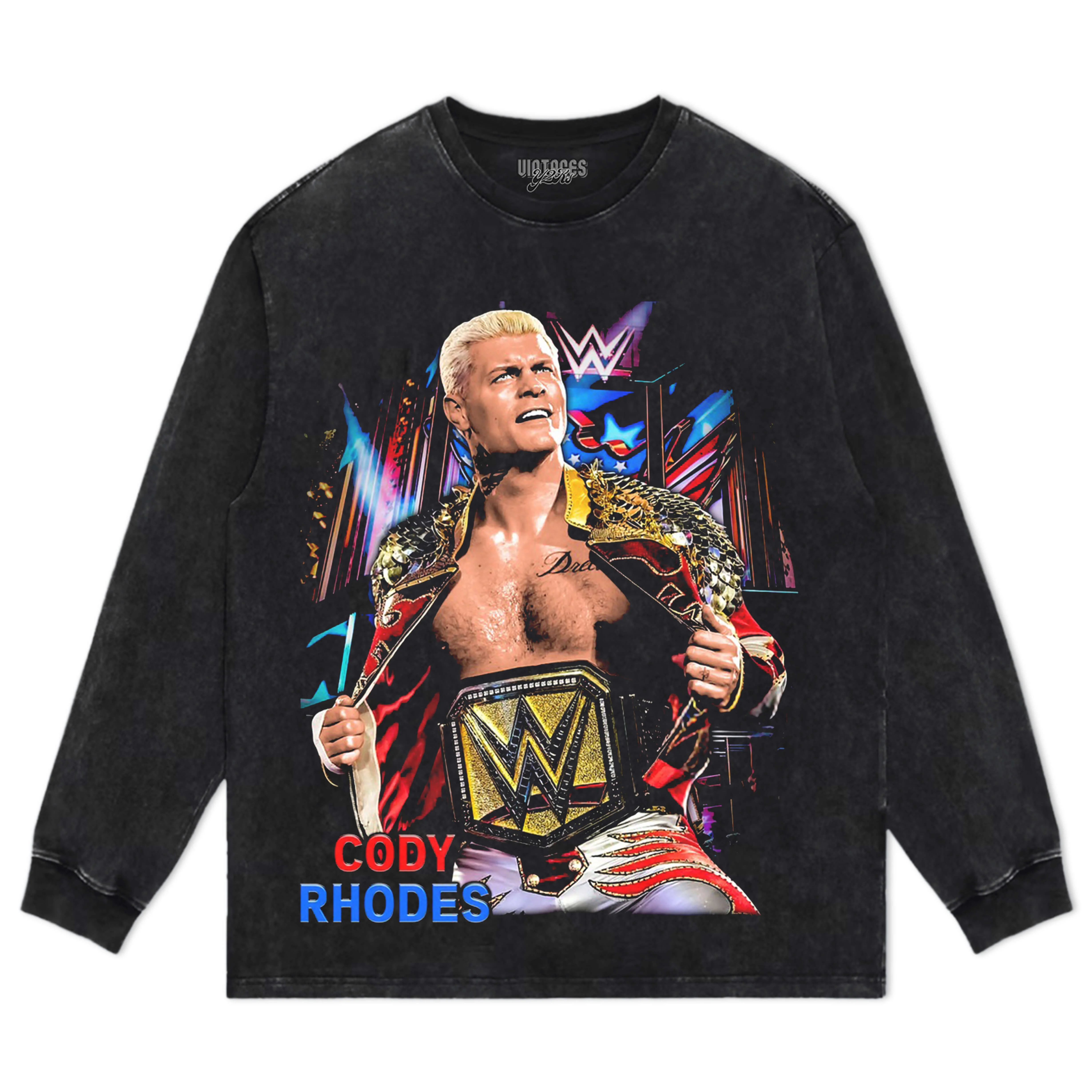 CODY RHODES VI TEE & LS & HOODIE - Image 4