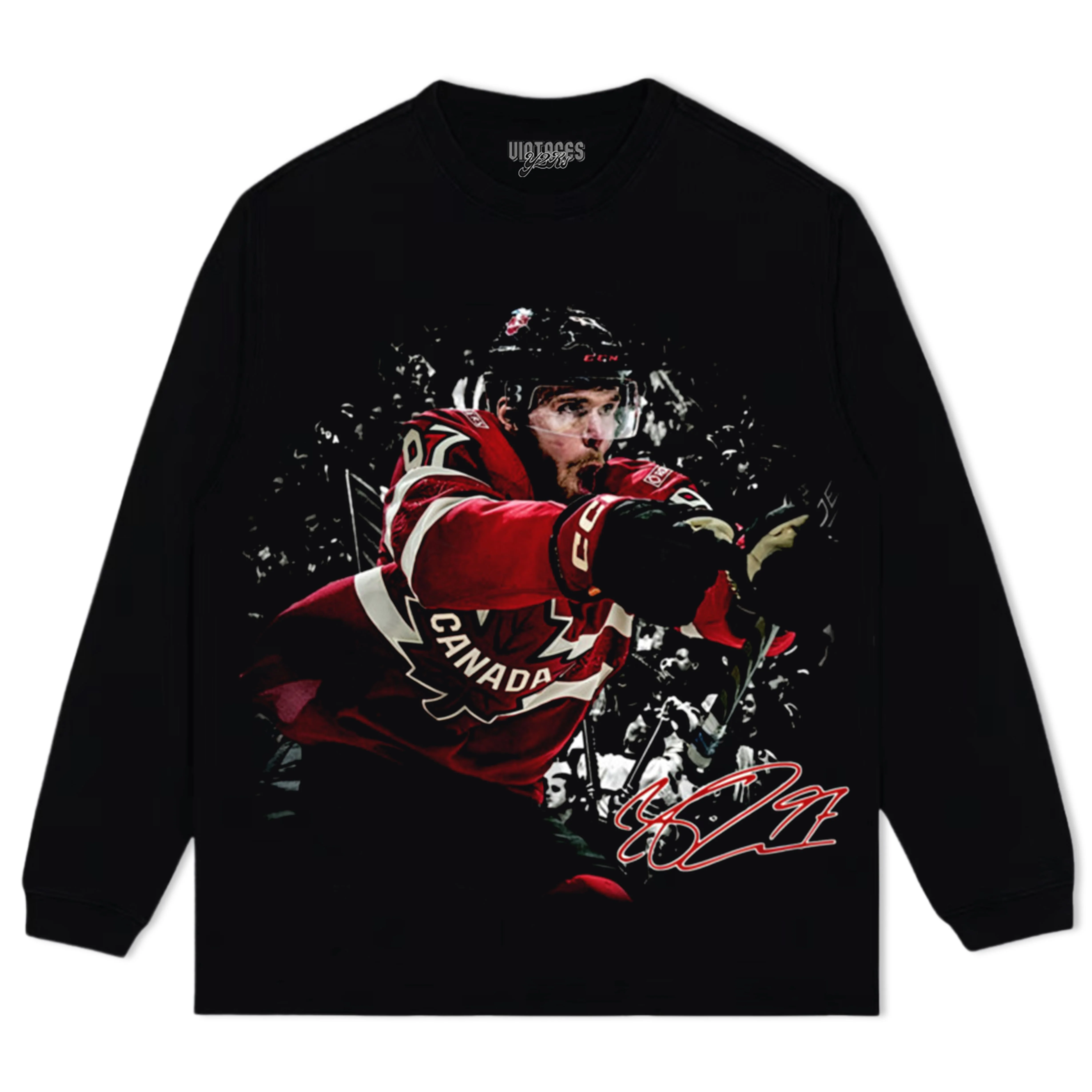 CONNOR MCDAVID CANADA TEE & LS & HOODIE - Image 3