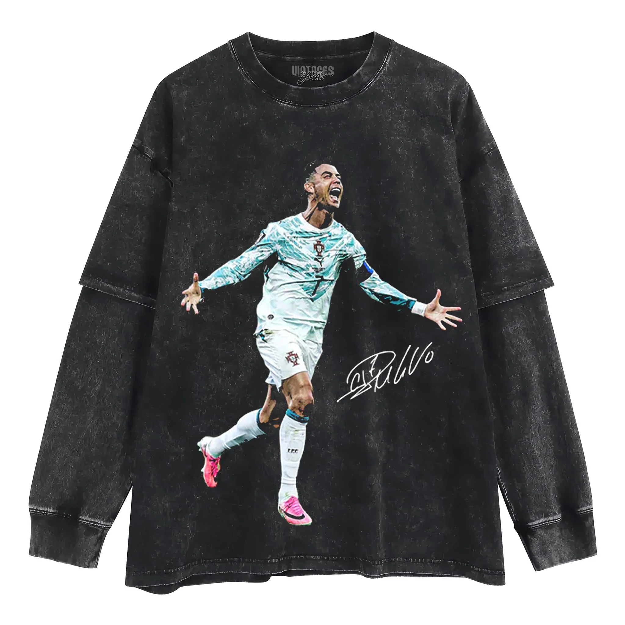 CR7 - KNOCKOUT TANK TOP & TEE & LONG SLEEVE & LAYERED LS & HOODIE - Image 6