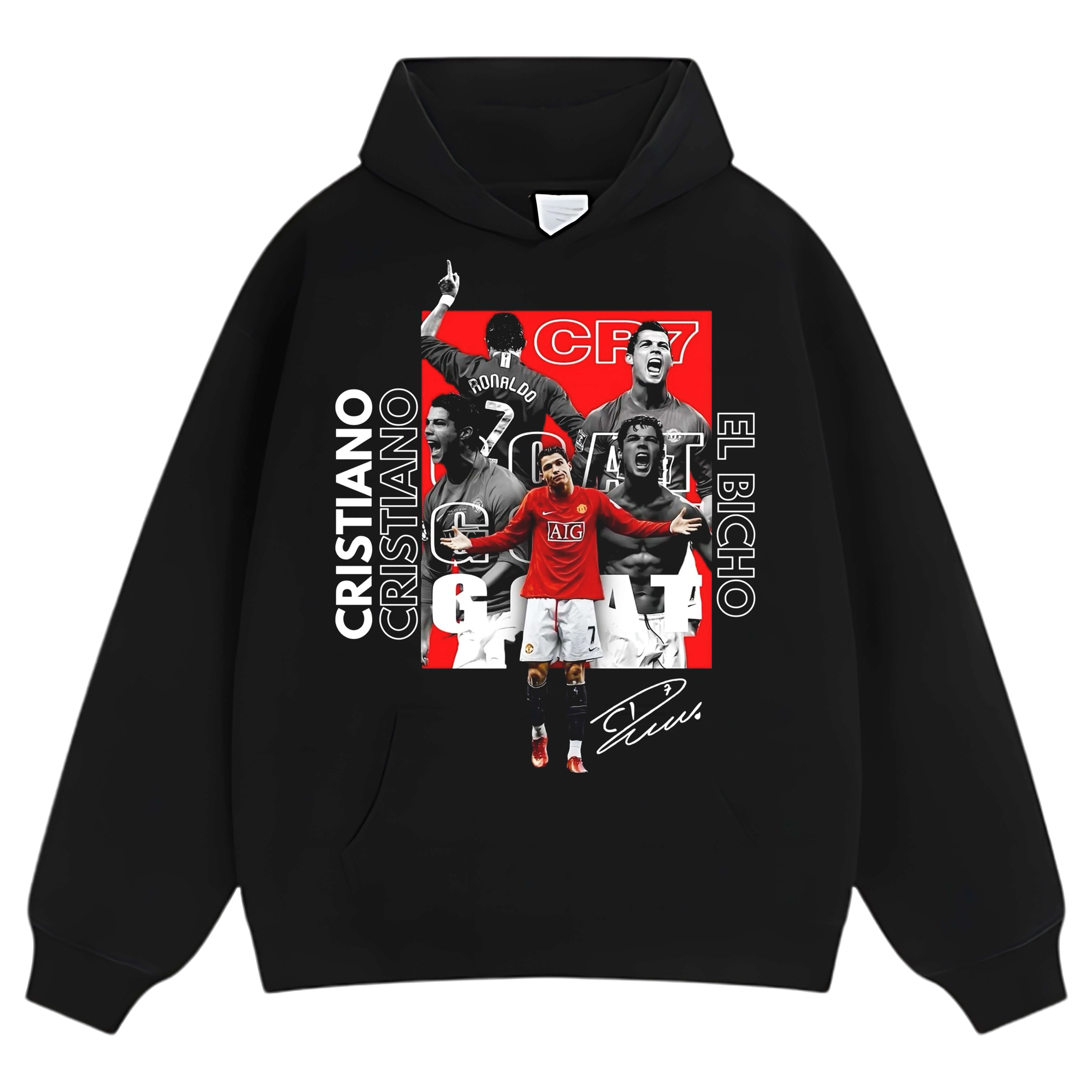 CRISTIANO RONALDO 2008 TEE & LS & HOODIE - Image 5