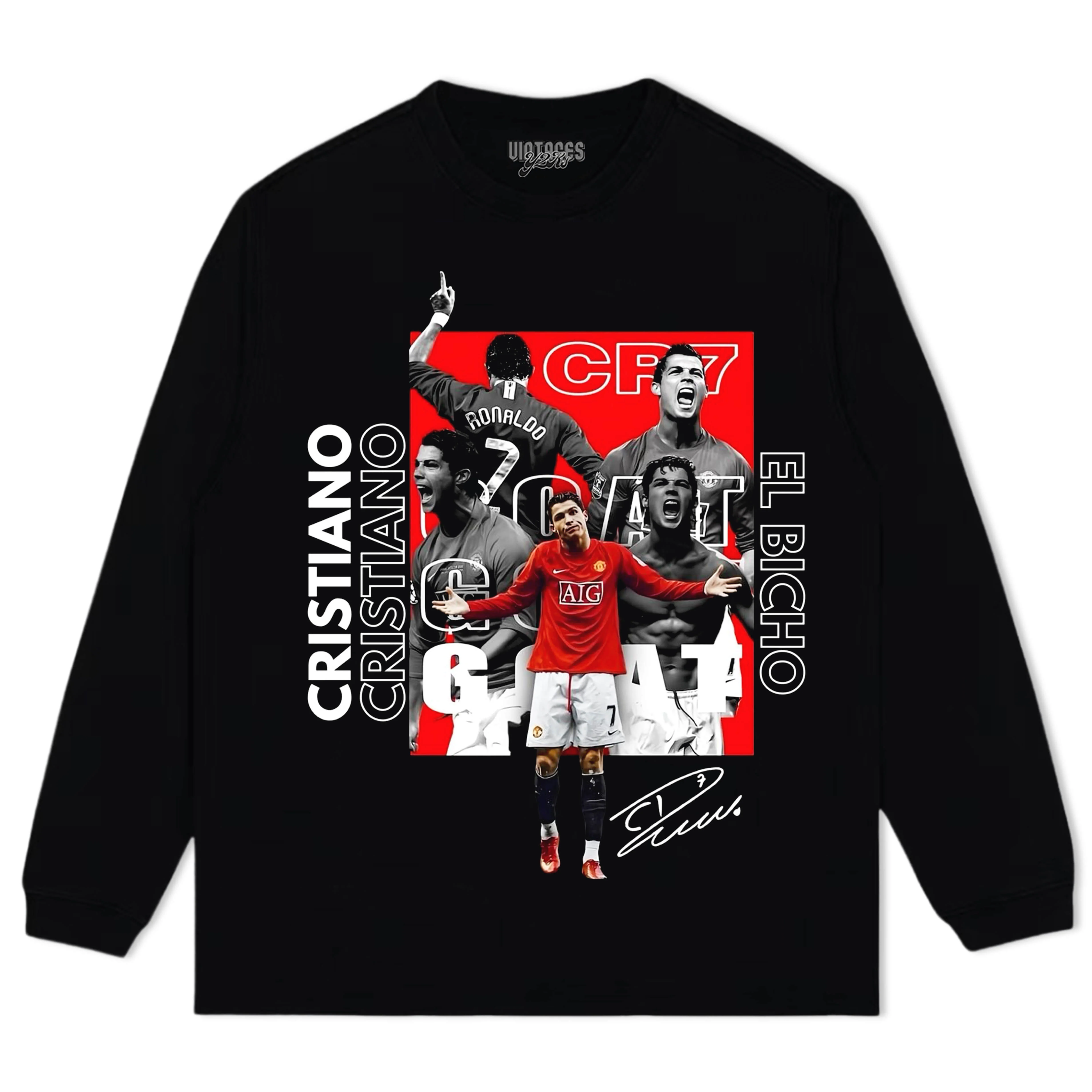 CRISTIANO RONALDO 2008 TEE & LS & HOODIE - Image 8