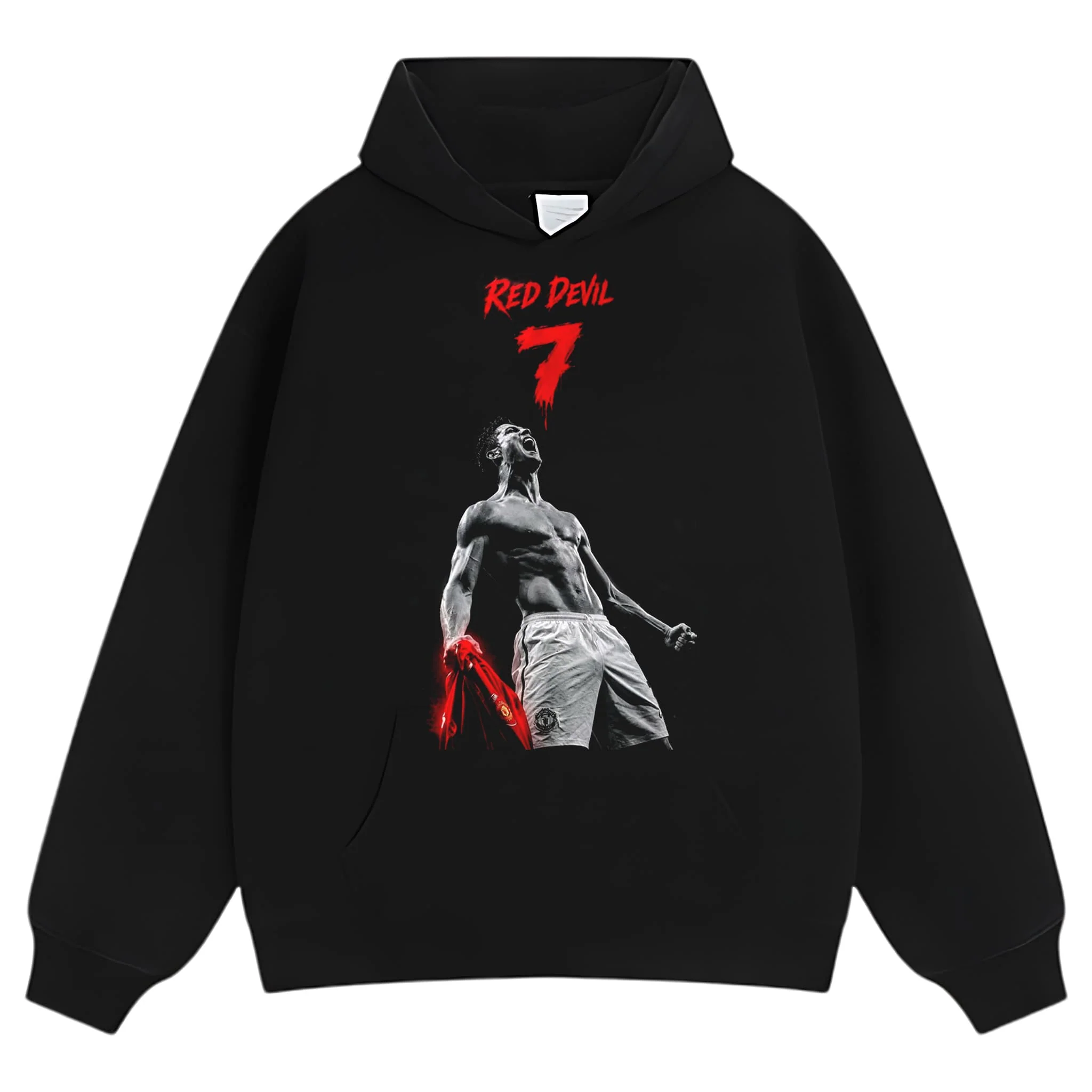 CRISTIANO RONALDO - RED DEVIL TANK TOP & TEE & LONG SLEEVE & LAYERED LS & HOODIE - Image 7