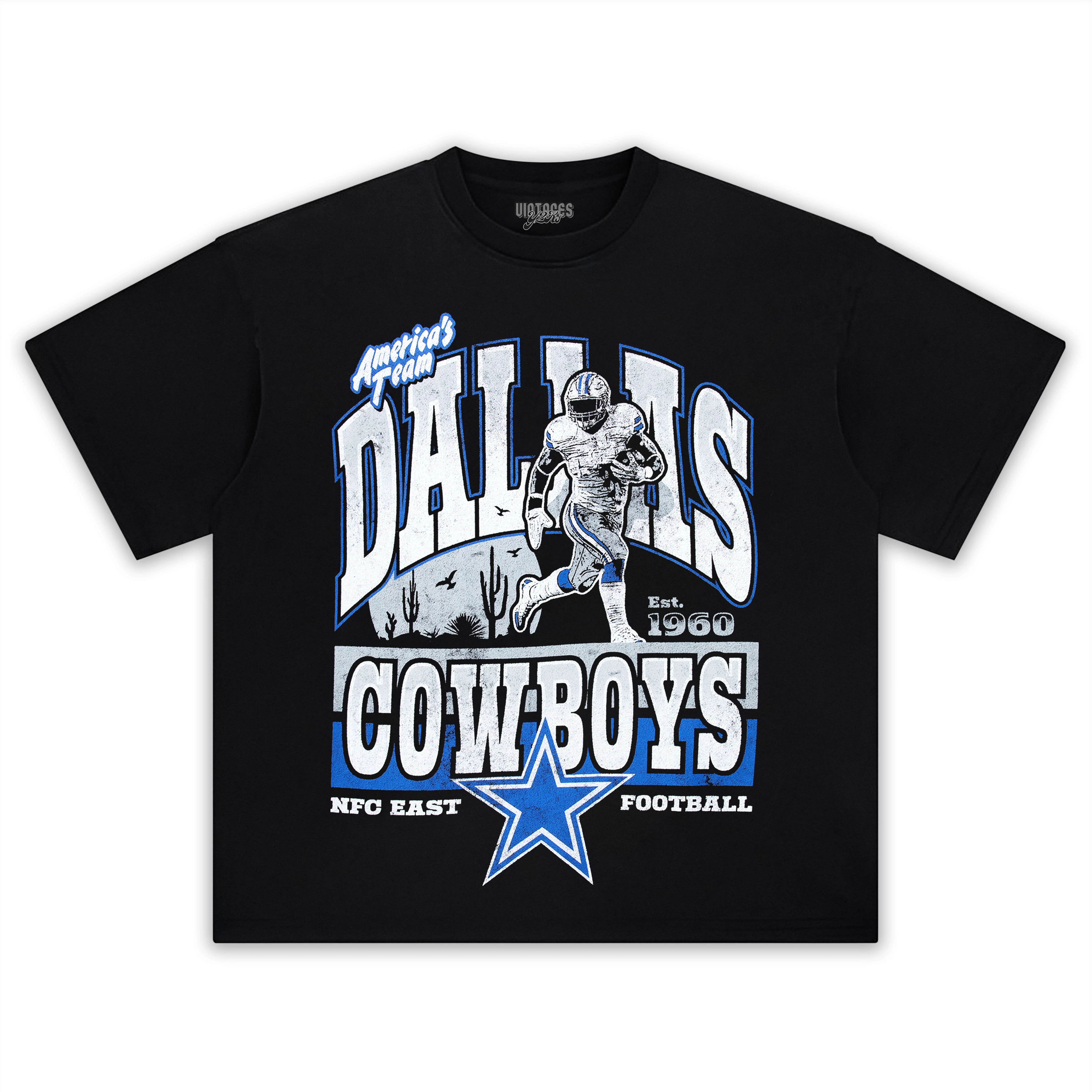 DALLAS COWBOYS VINTAGE TEE & LS & HOODIE - Image 6