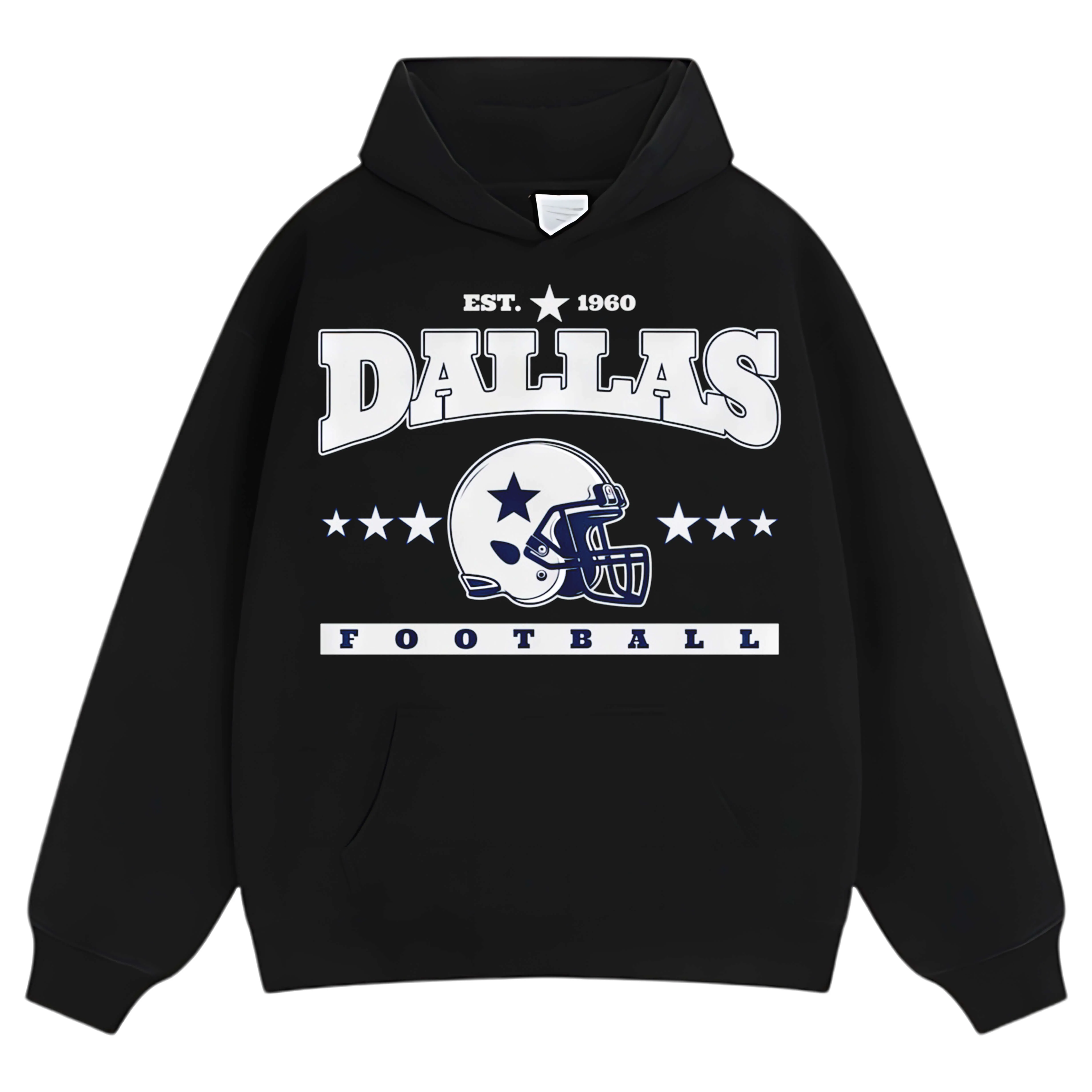 DALLAS COWBOYS VINTAGE V3 TEE & LS & HOODIE - Image 5
