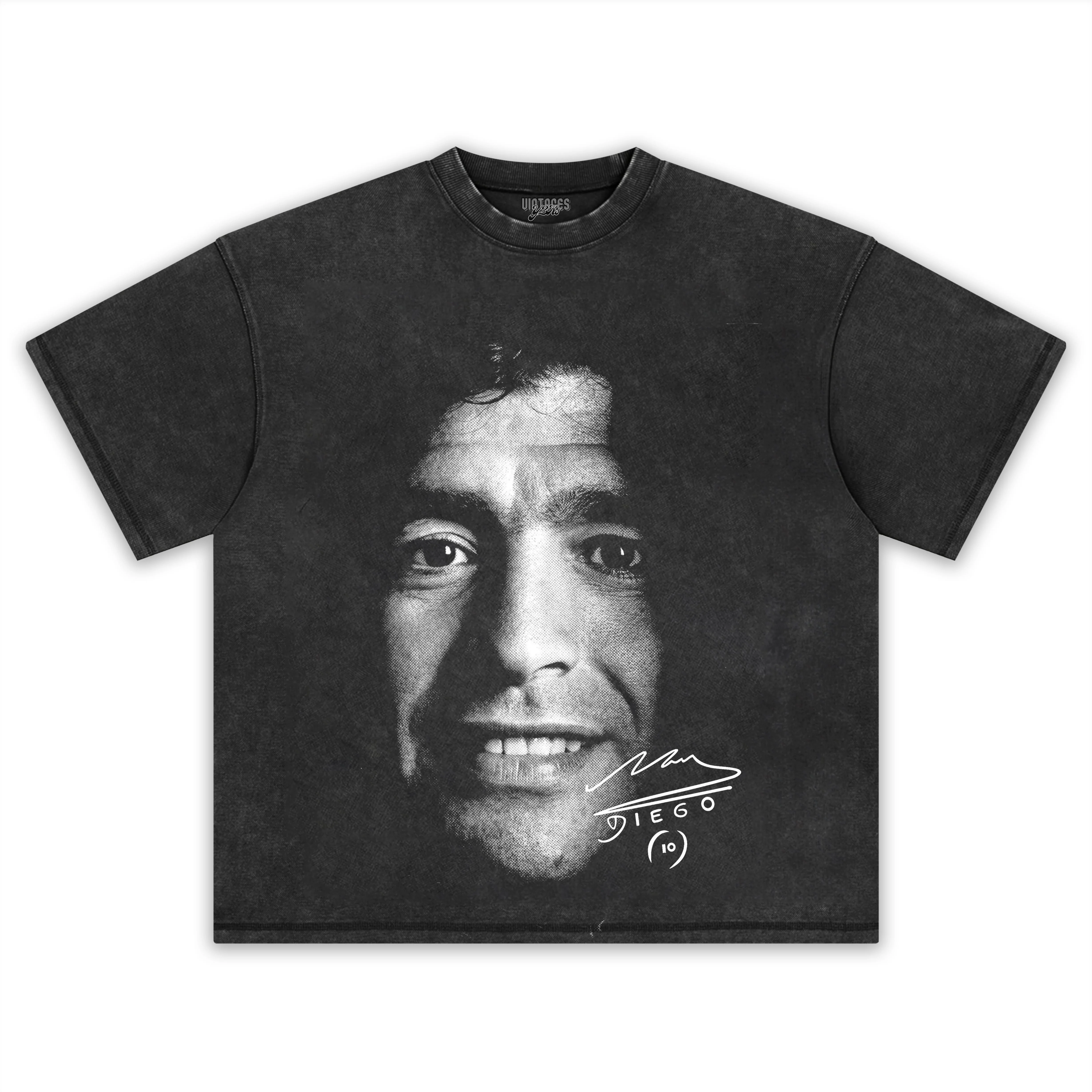 DIEGO MARADONA BIG FACE TANK TOP & TEE & LONG SLEEVE & LAYERED LS & HOODIE - Image 2