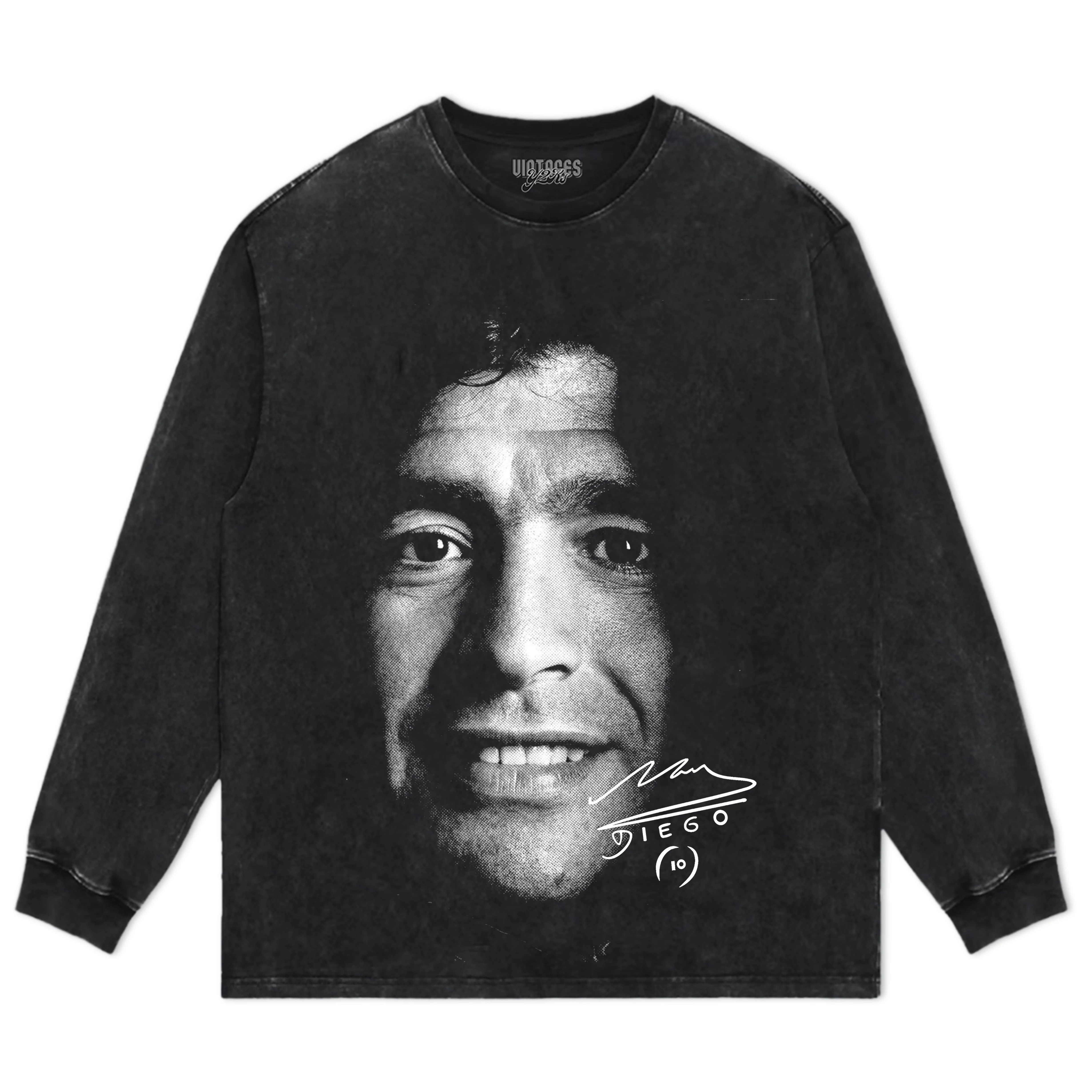 DIEGO MARADONA BIG FACE TANK TOP & TEE & LONG SLEEVE & LAYERED LS & HOODIE - Image 6