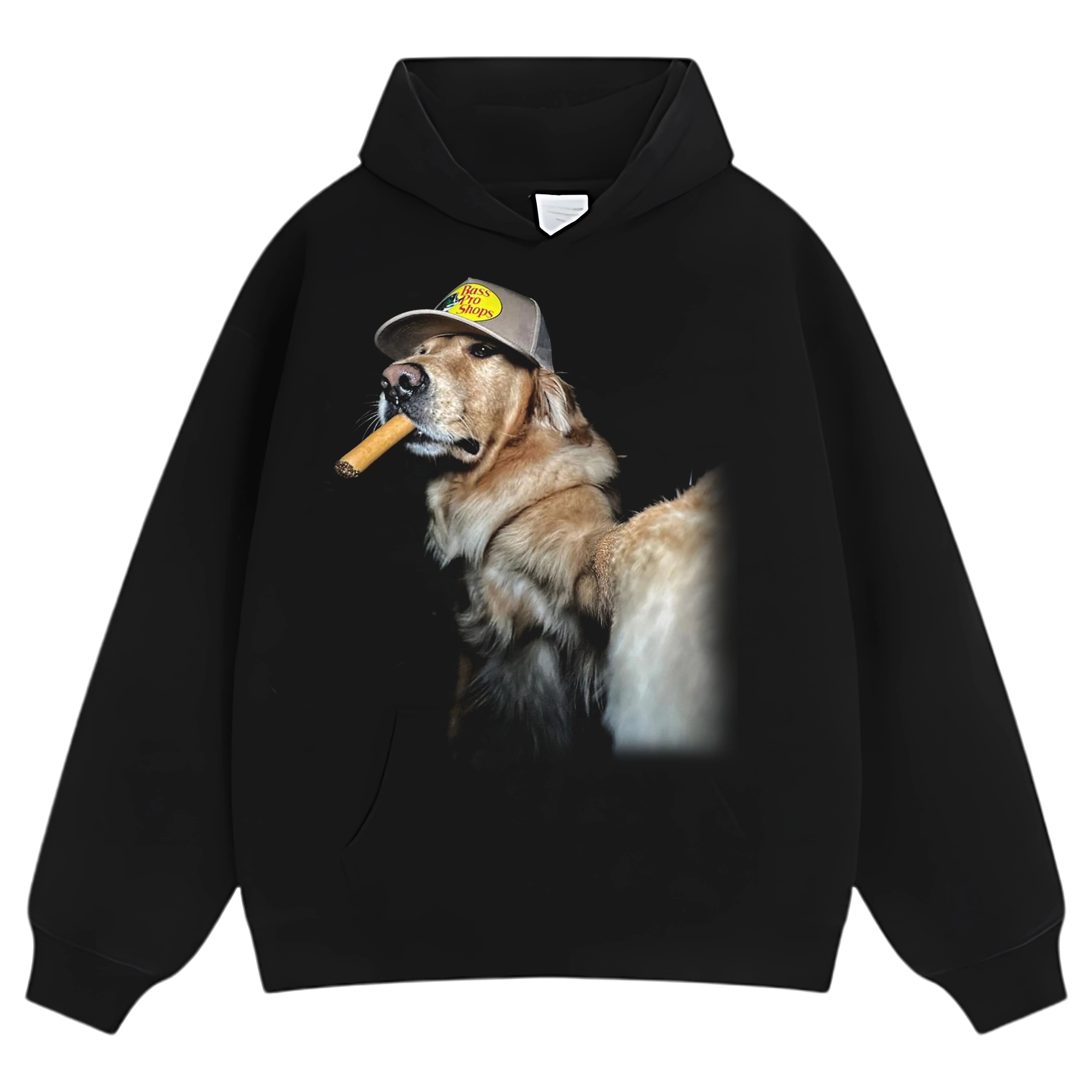 DOG SMOKING V3 TANK TOP & TEE & LONG SLEEVE & LAYERED LS & HOODIE - Image 7