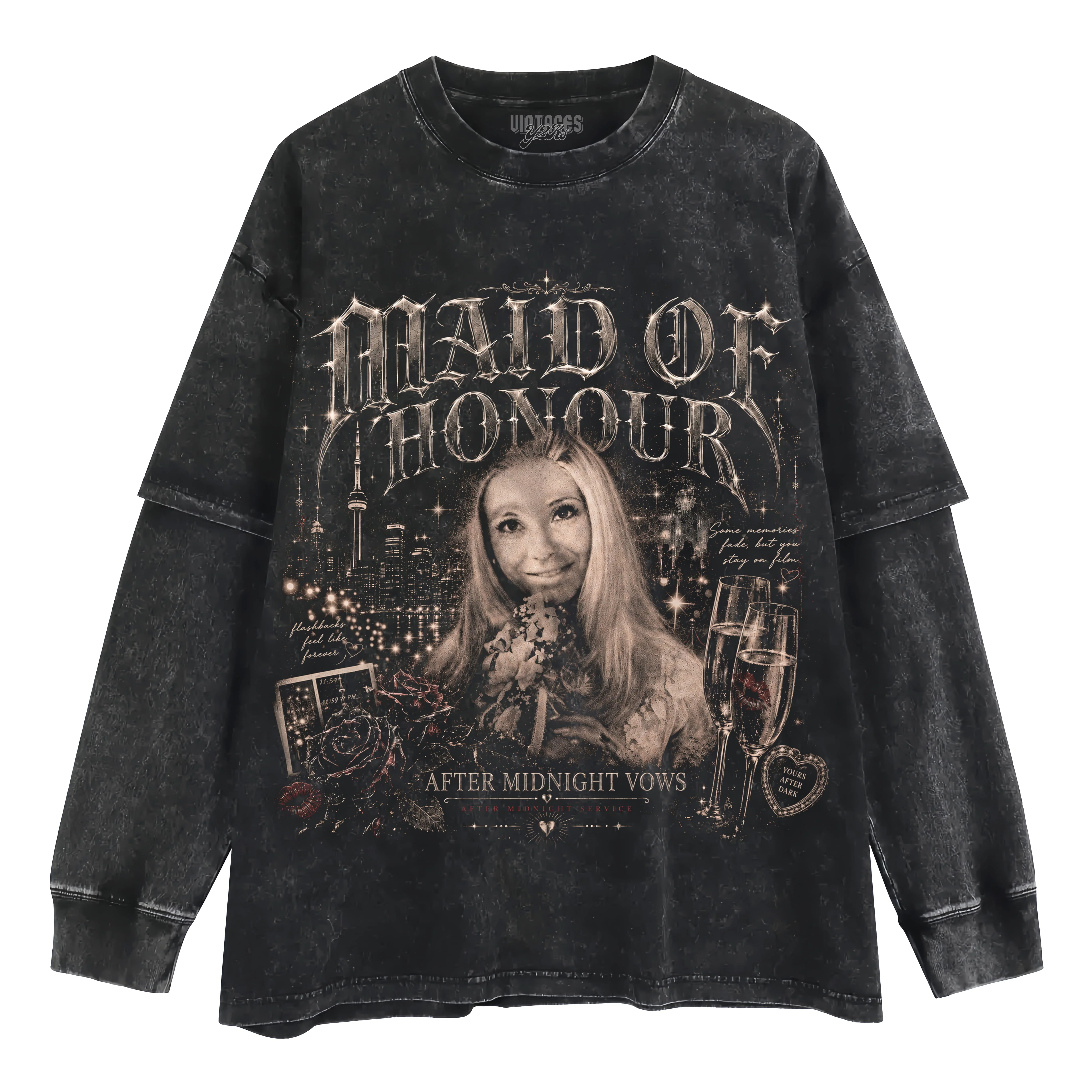 DRAKE - MAID OF HONOUR TANK TOP & TEE & LONG SLEEVE & LAYERED LS & HOODIE - Image 4