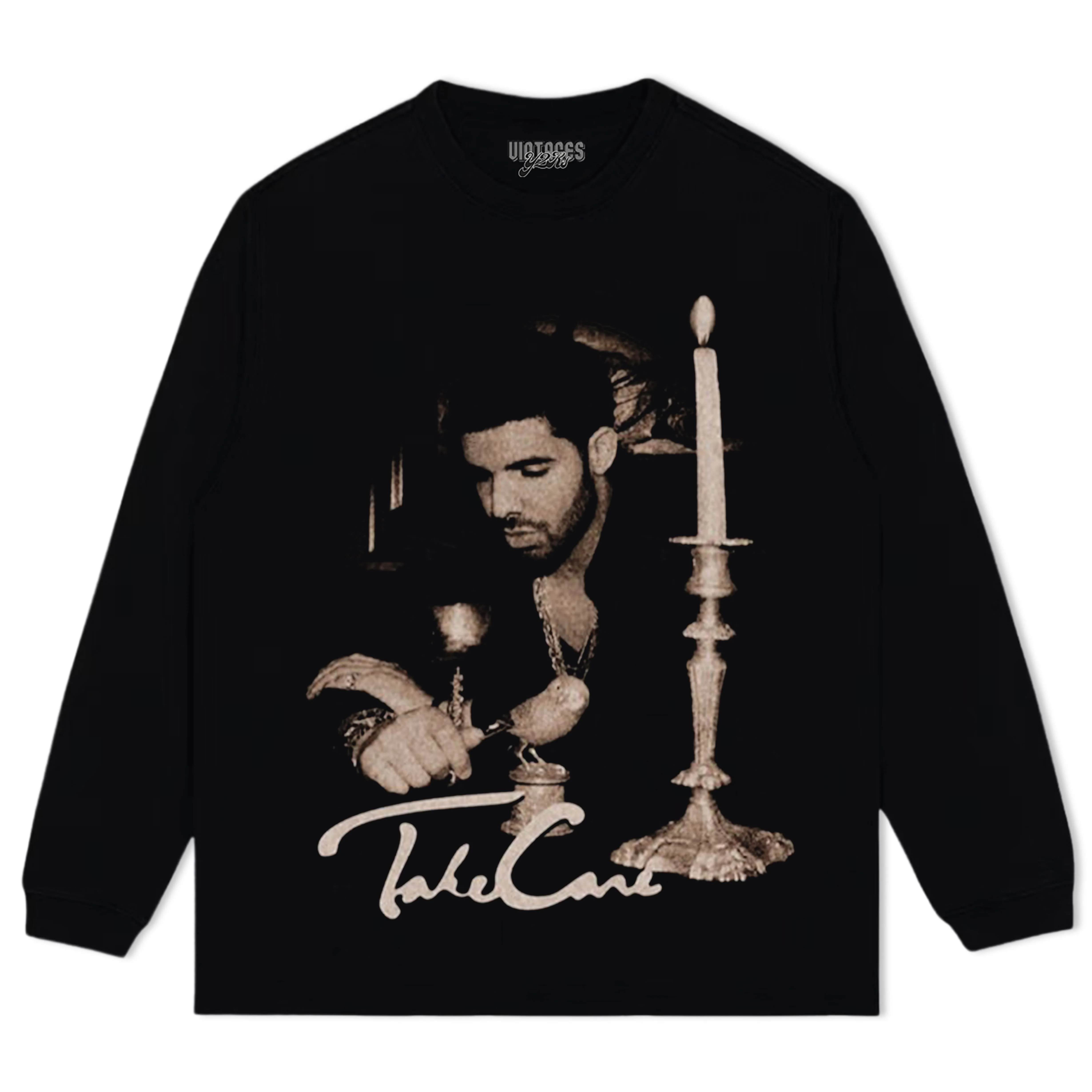 DRAKE - TAKE CARE. TANK TOP & TEE & LONG SLEEVE & LAYERED LS & HOODIE - Image 5